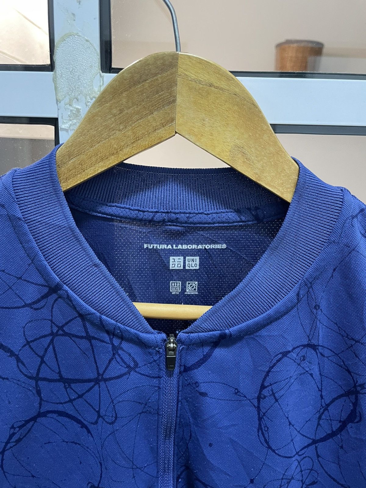 Futura × Uniqlo 2021 Futura x Uniqlo Running Half Zipper Jersey Size US M / EU 48-50 / 2 - 3 Thumbnail