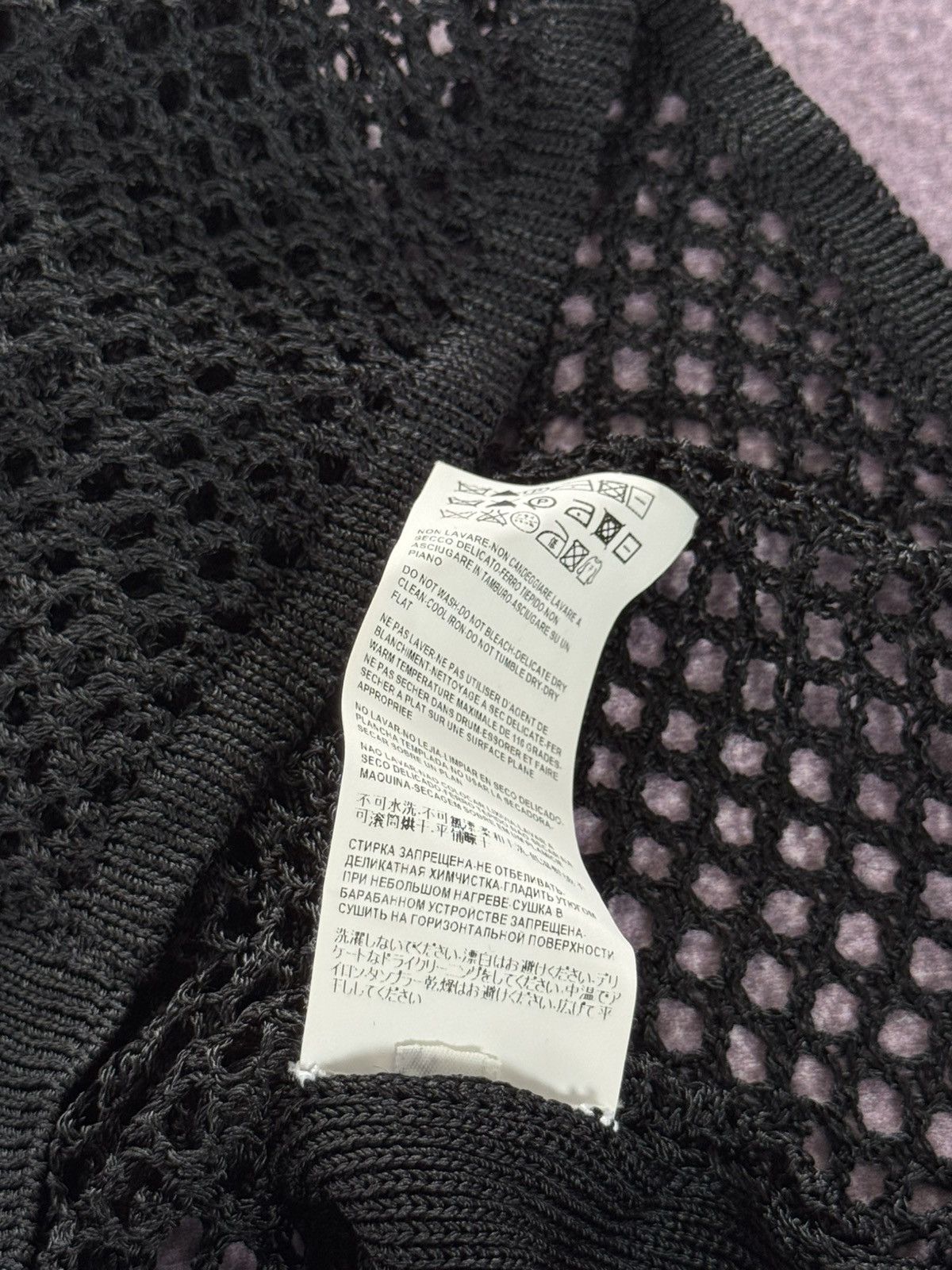 Versace Gianni Versace 00s JPG Vibe Glamour Y2K Mesh Up Tank Top Size M / US 6-8 / IT 42-44 - 10 Thumbnail