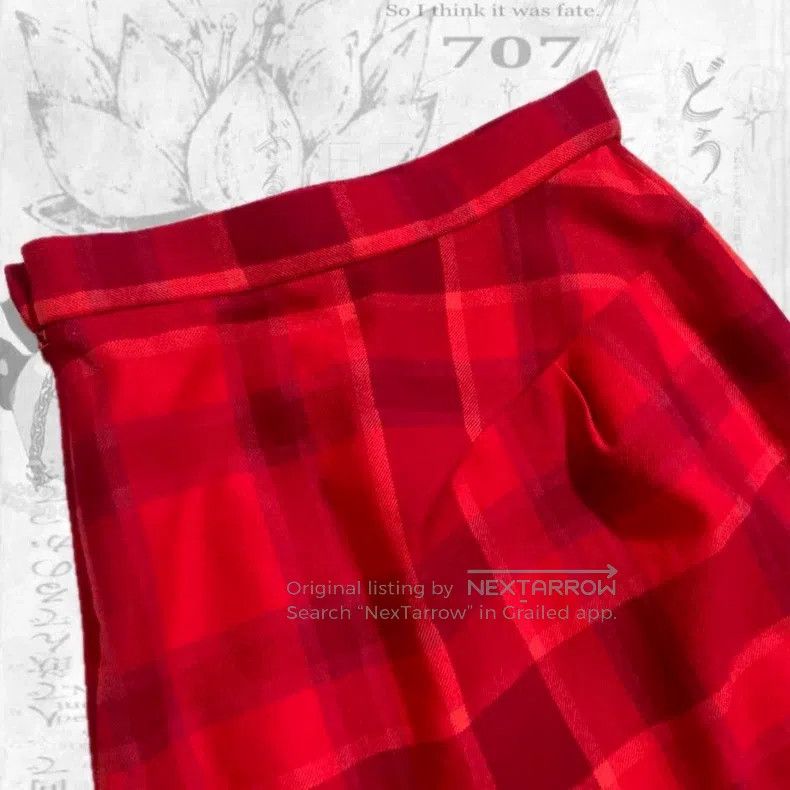 Vivienne Westwood Vivienne Westwood Red Plaid Pleated Skirt Size 26" / US 2 / IT 38 - 3 Thumbnail