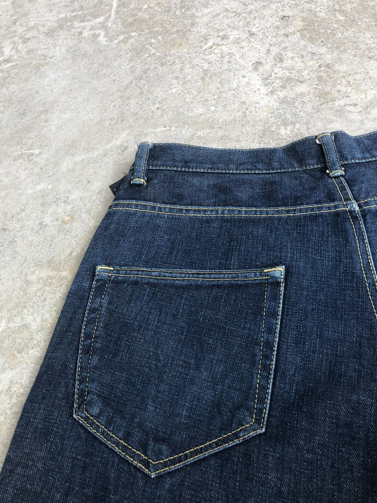 If Six Was Nine Japanese WJK Flared Jeans Bootcut Distressed J Cut Size US 31 - 16 Thumbnail