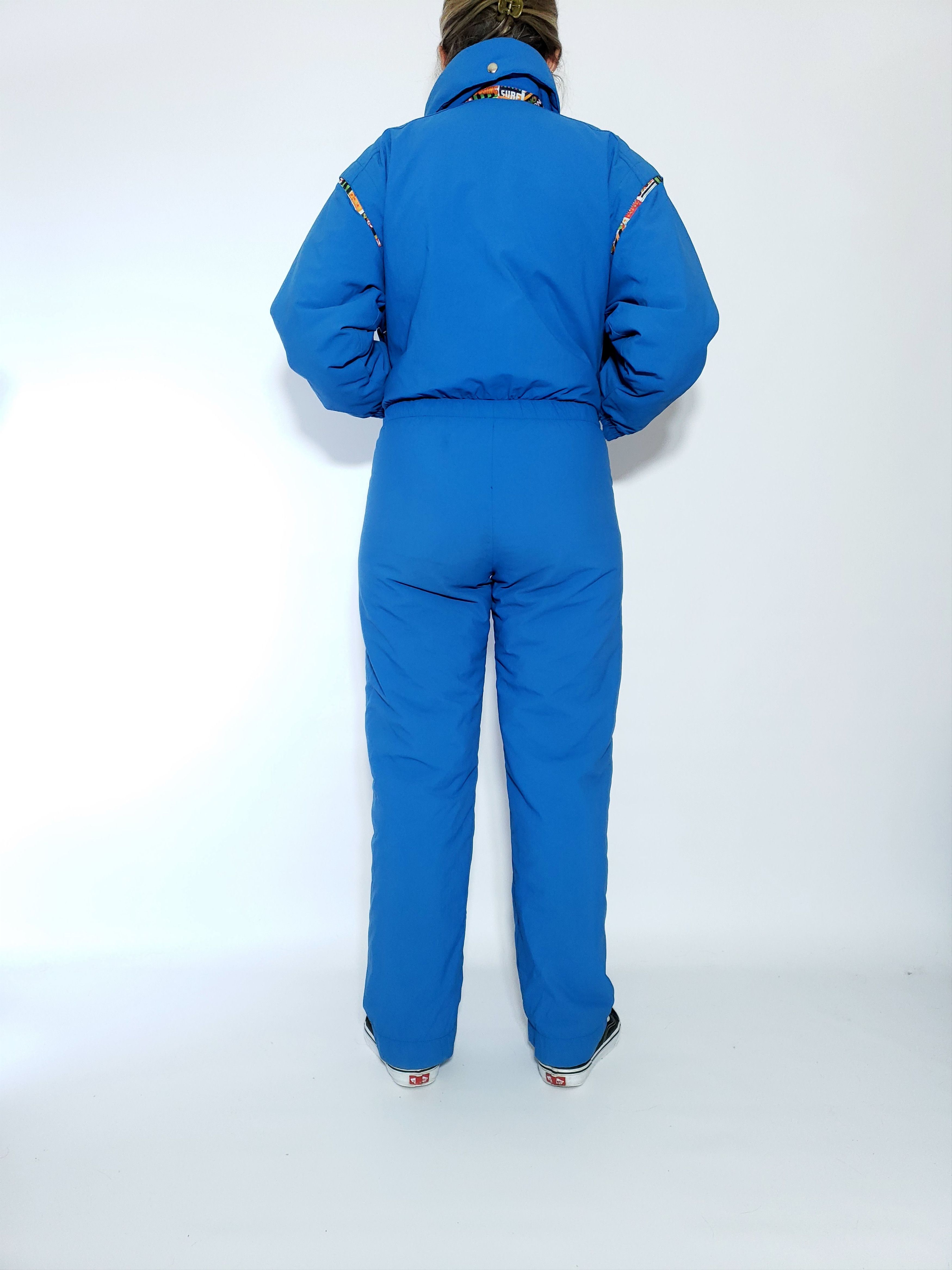 Colmar Vintage Colmar Ski Snowsuit Skisuit Warm made in Italy Size 27" / US 4 / IT 40 - 10 Thumbnail