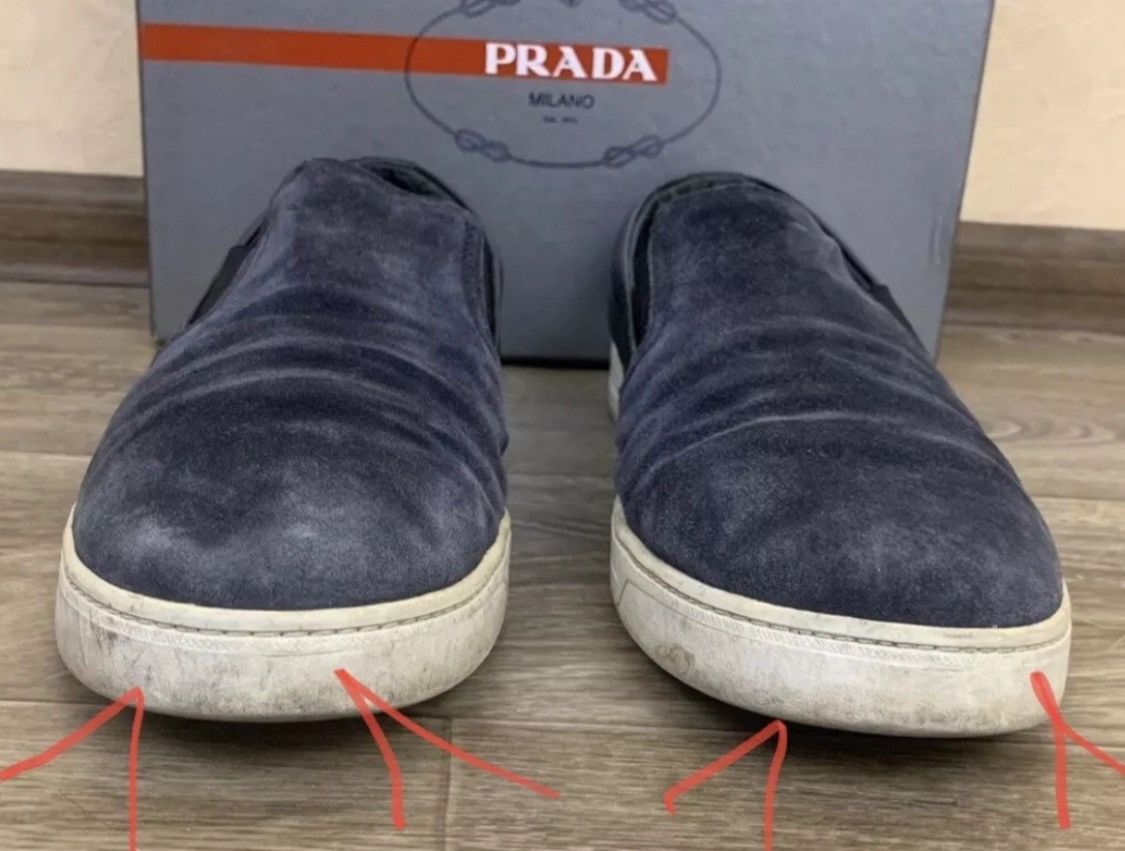 Prada Prada slip one size 13 US gray/black Size US 13 / EU 46 - 17 Thumbnail