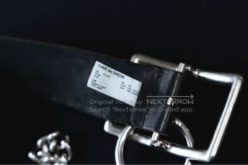 Comme des Garcons Comme Des Garcons Chain Belt Pants Size ONE SIZE - 3 Thumbnail
