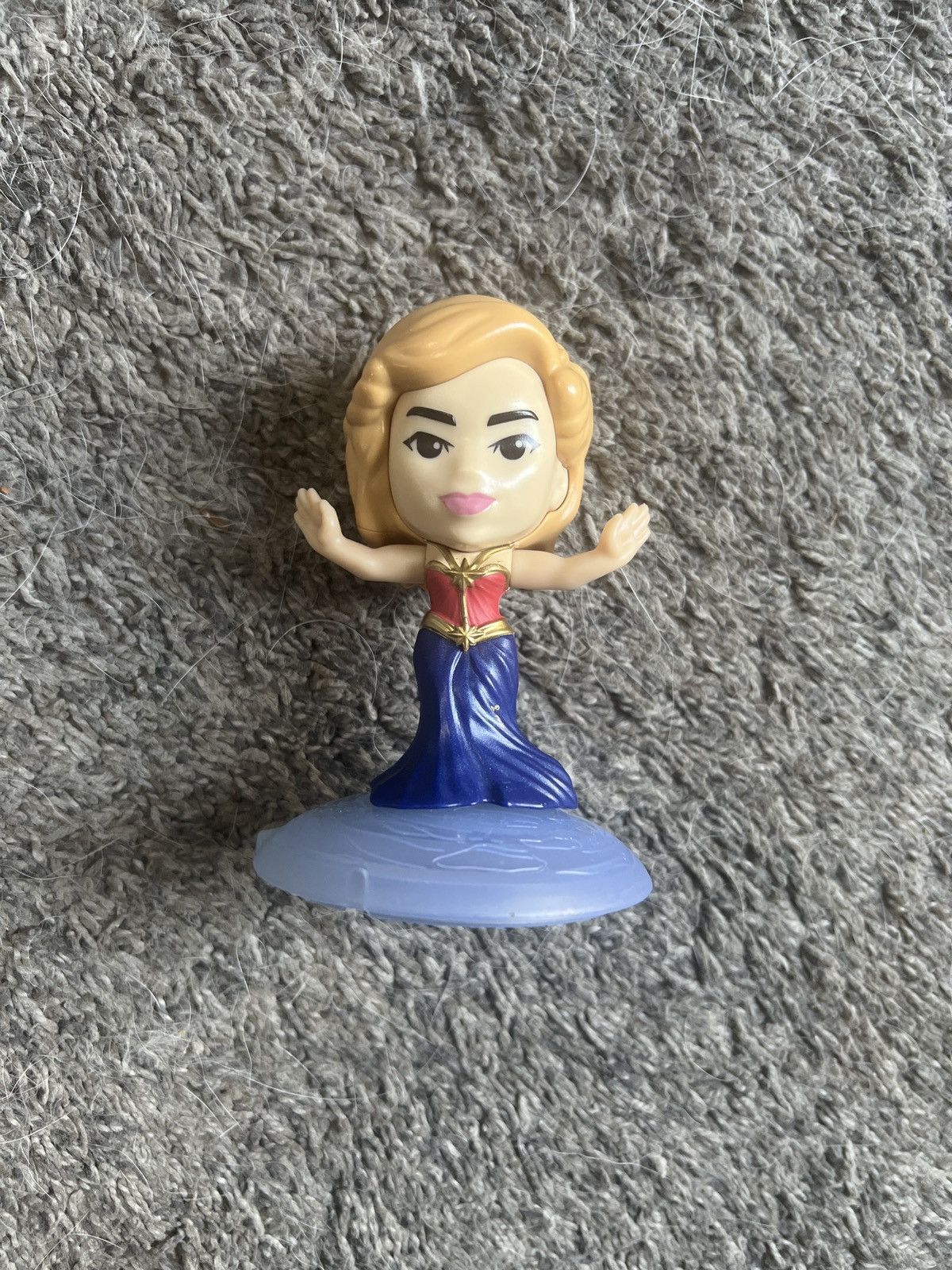 Marvel Comics 2023 McDonald’s Marvel The Marvels Princess Carol Figure Size ONE SIZE - 1 Thumbnail