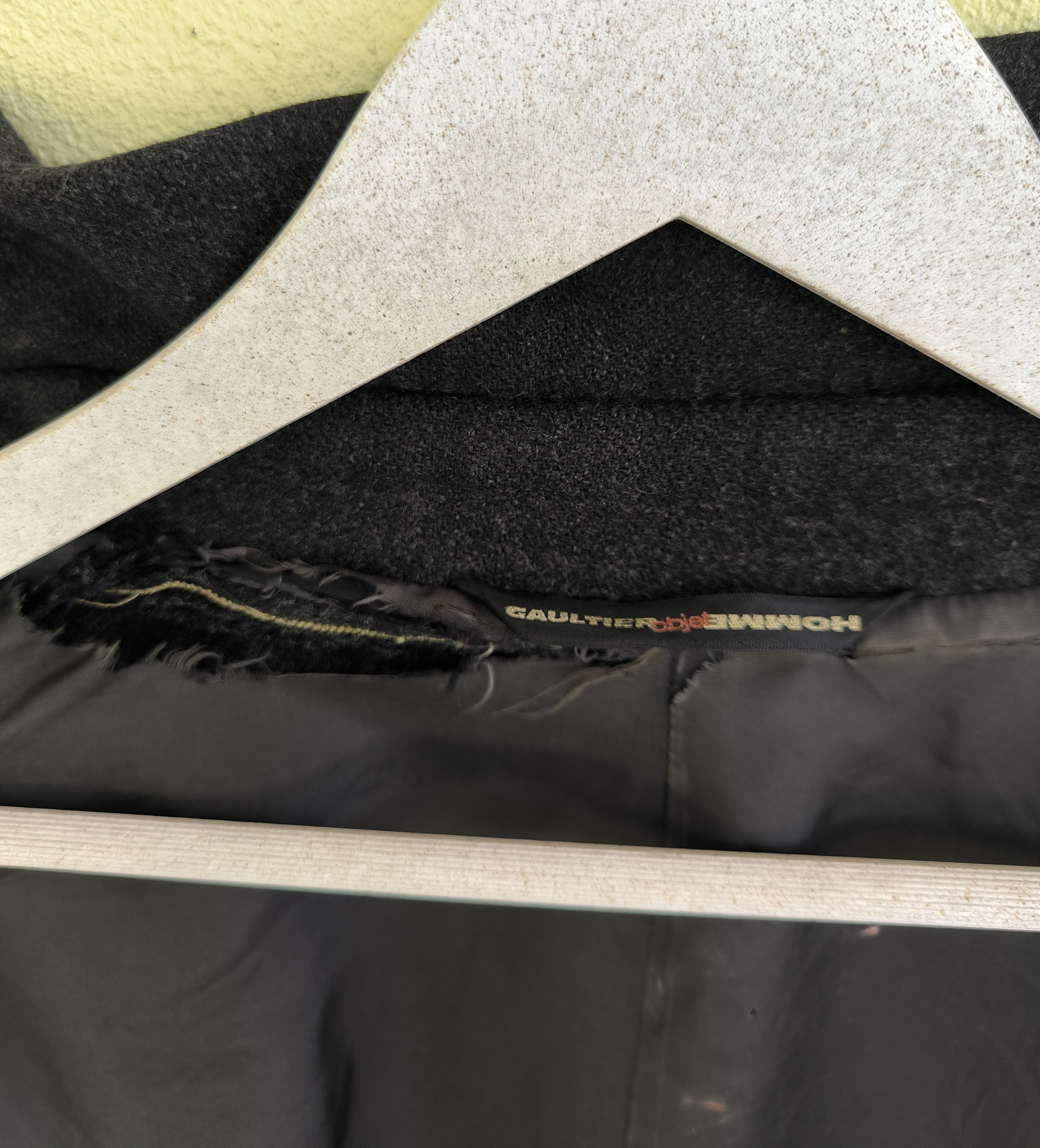Gaultier Homme Objet × Jean Paul Gaultier GAULTIER HOMME OBJET wool overcoat Size US M / EU 48-50 / 2 - 10 Thumbnail