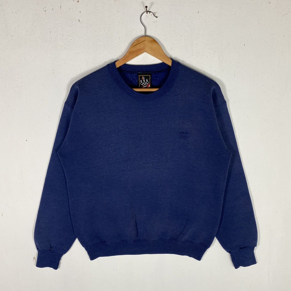 JCPenney × USA Olympics × Vintage VINTAGE 80's JC PENNEY USA OLYMPIC SMALL LOGO CREWNECK SWEAT Size US M / EU 48-50 / 2 - 2 Thumbnail