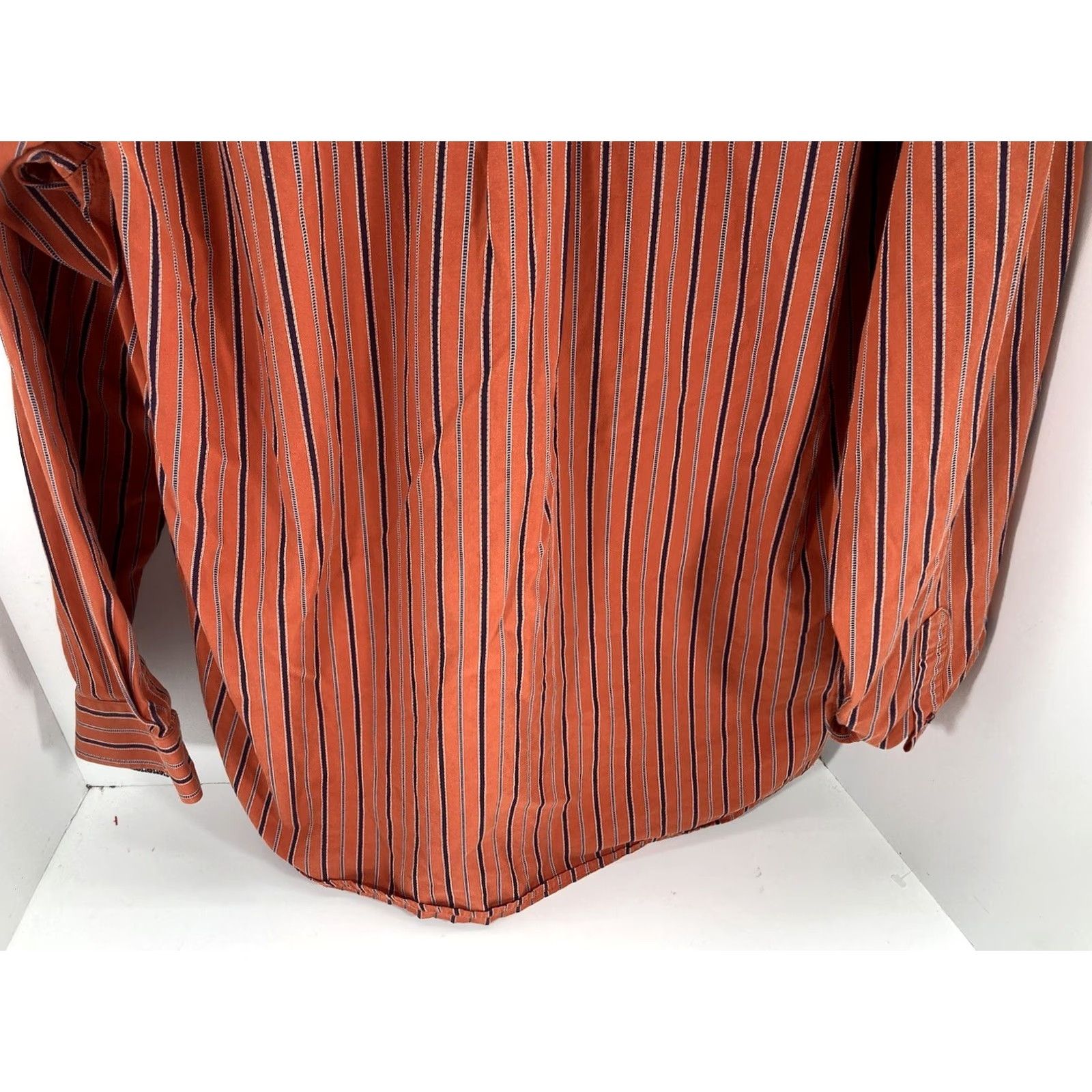 Vintage VINTAGE Cinch Western Shirt Men M Orange Stripe Long Sleeve Button Rodeo Mens Size US M / EU 48-50 / 2 - 7 Thumbnail