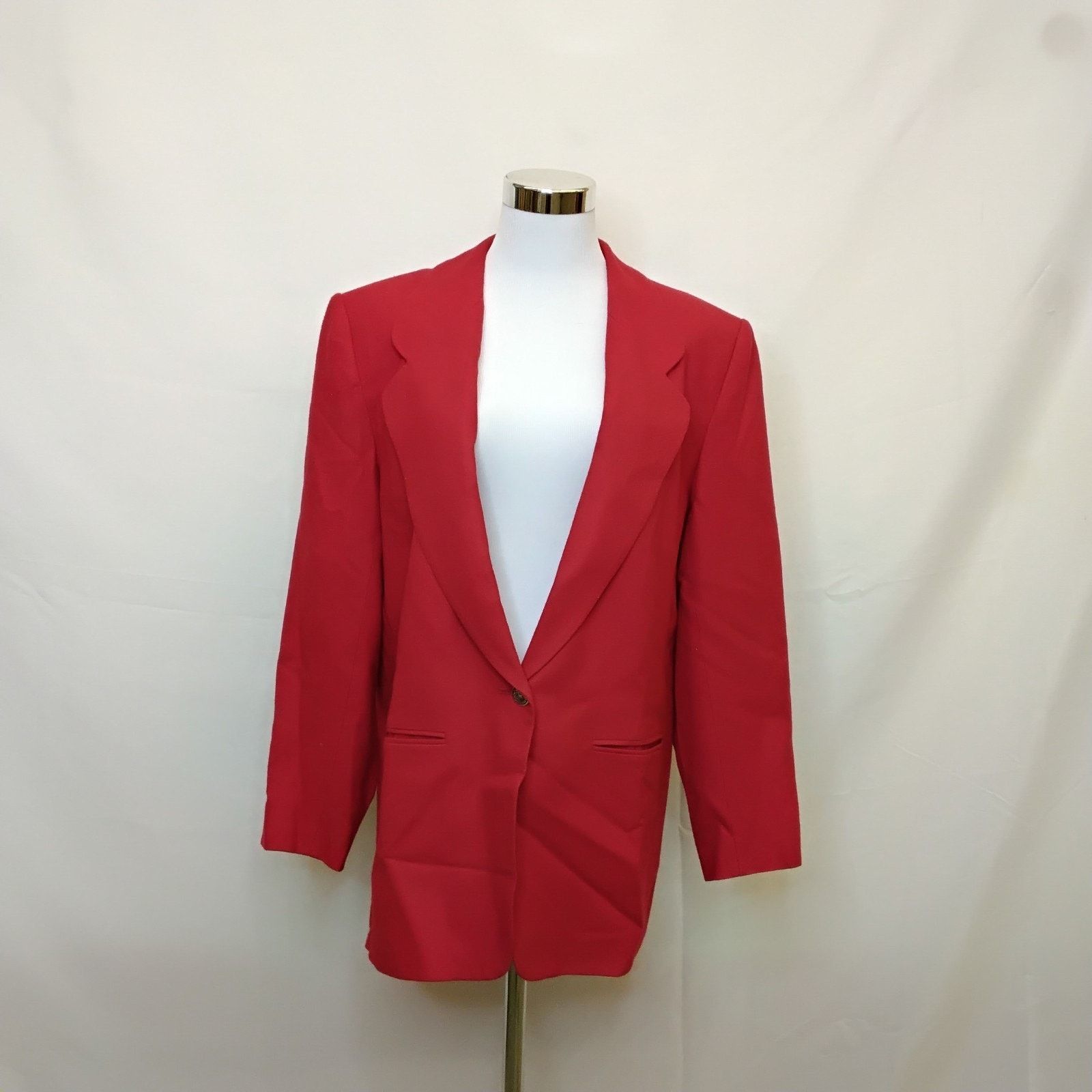 Pendleton Pendleton Wool Blazer Women's XL (16) Red Vintage USA Size XXL / US 16-18 / IT 52-54 - 2 Thumbnail