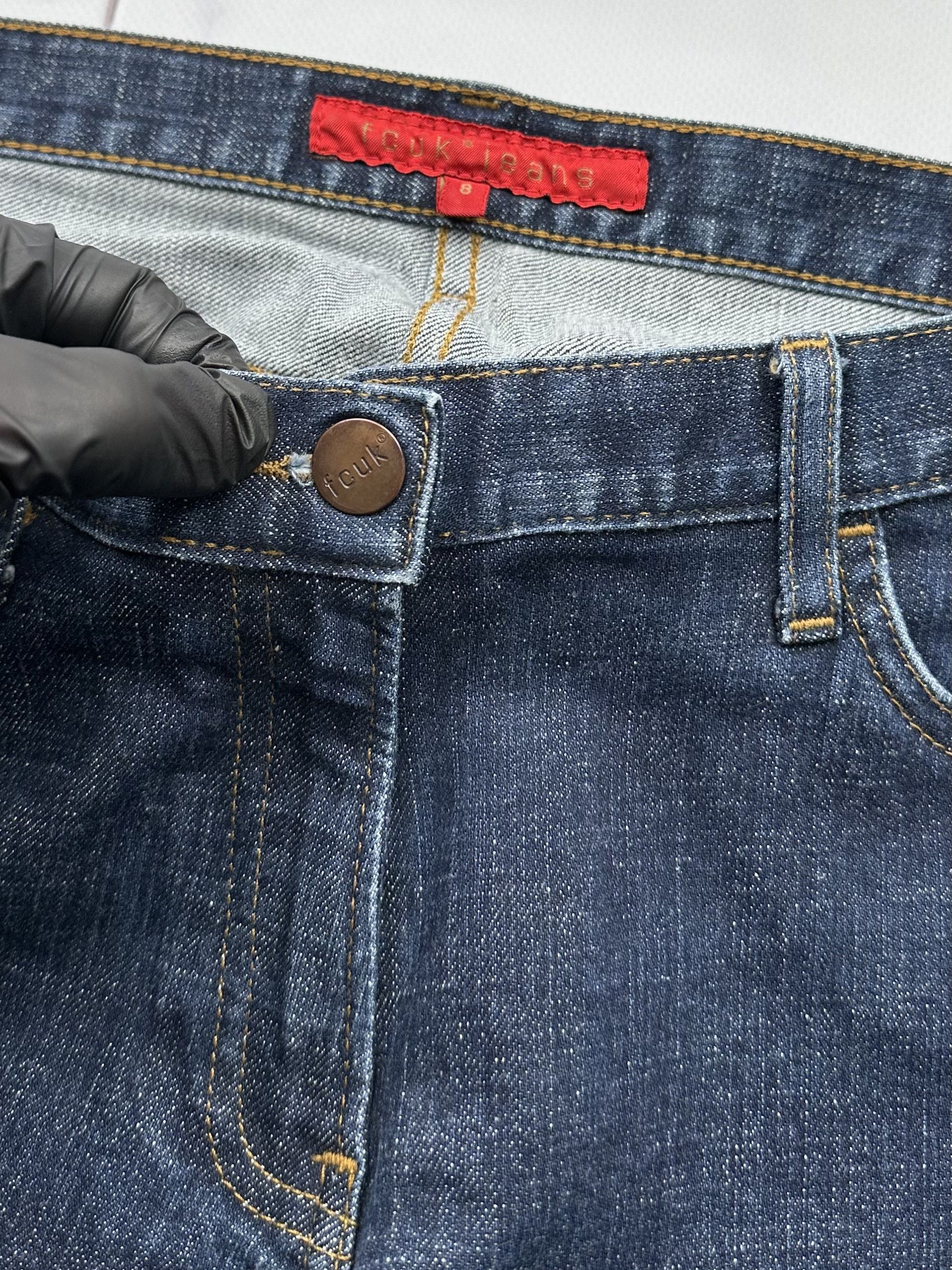 FCUK Fcuk Vintage Flare Jeans (B277) Size 27" / US 4 / IT 40 - 4 Thumbnail