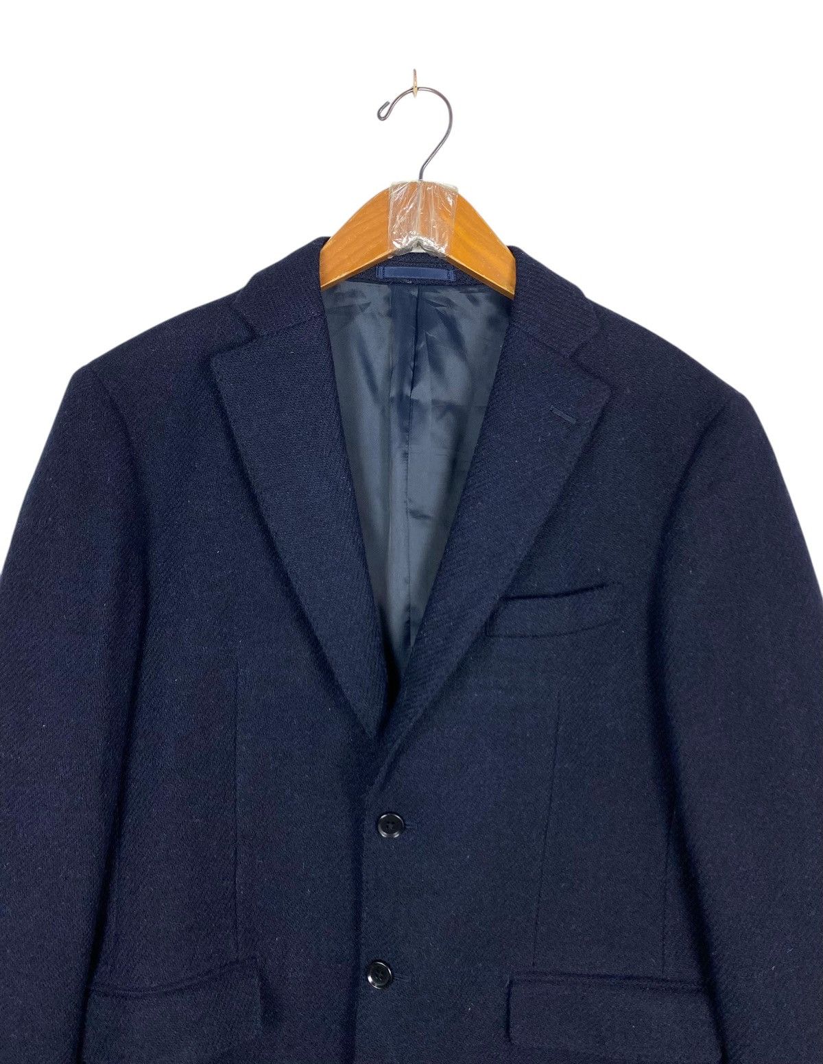 Harris Tweed Rare‼️ Le Chic Hand Woven Harris Tweet Wool Coat Size US M / EU 48-50 / 2 - 3 Thumbnail