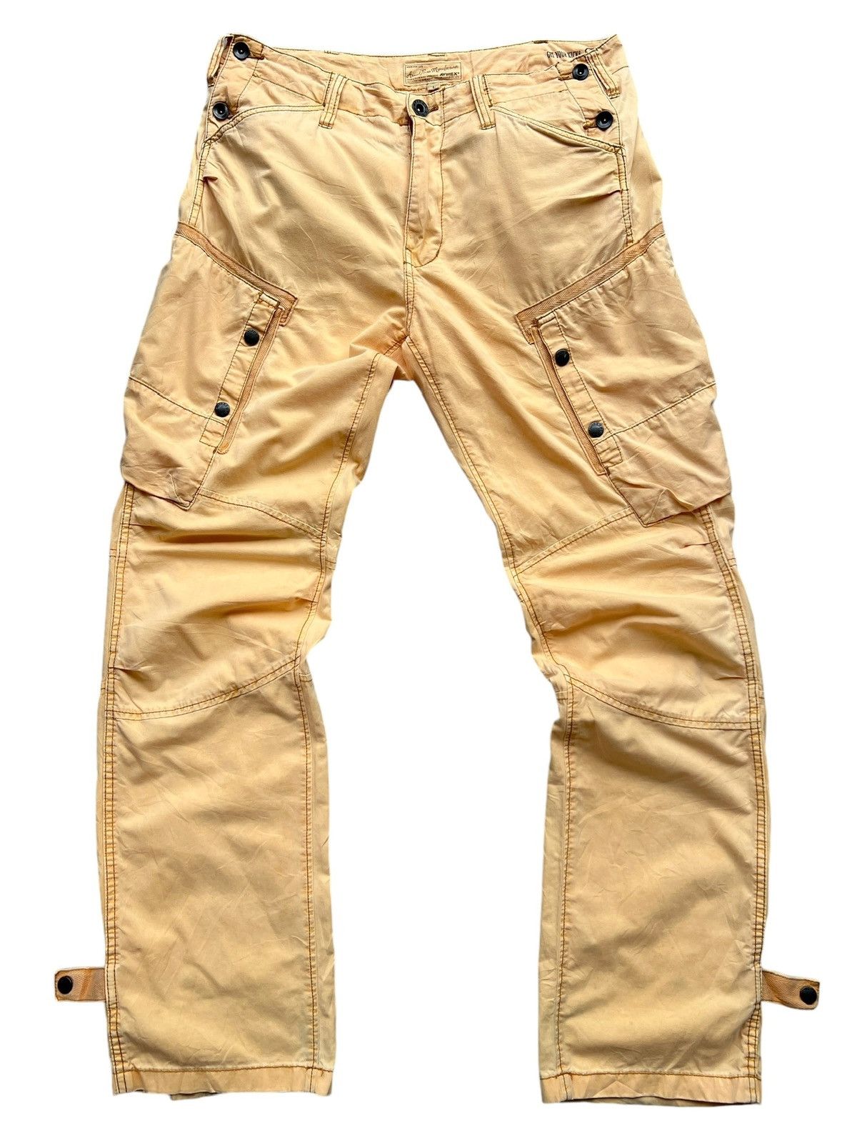 Avirex Avirex Bondage Multipocket Tactical Cargo Faded Pants 34x32 Size US 34 / EU 50 - 1 Thumbnail
