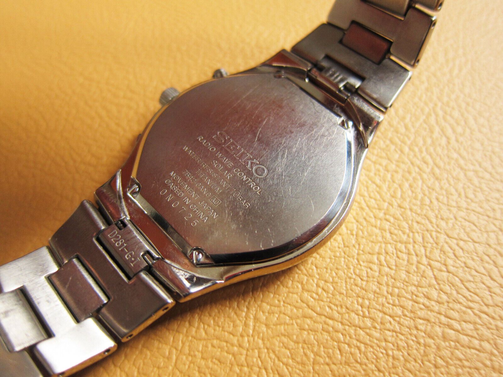Seiko SEIKO 7B42-0AN0 Solar RadioWave Control Titanium Men's Watch Size ONE SIZE - 8 Thumbnail