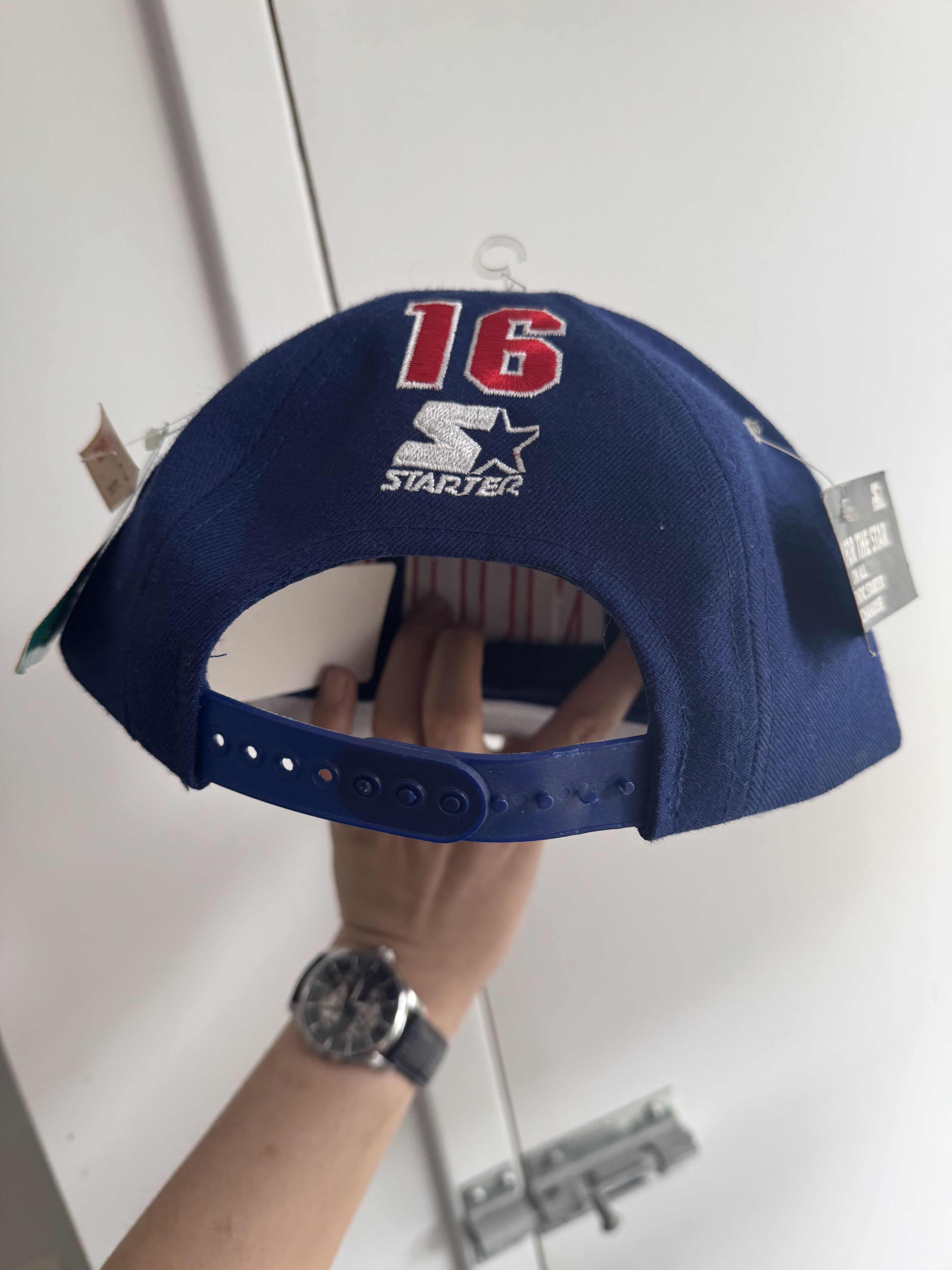 Starter 90s NWT Dodgers Nomo Starter Hat Cap Size ONE SIZE - 5 Thumbnail