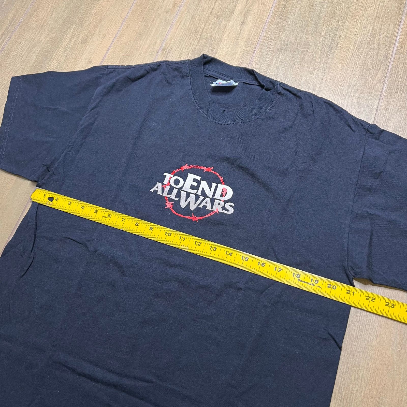 Hanes Vintage To End All Wars Hollywood Premier Movie T-Shirt L Size US L / EU 52-54 / 3 - 6 Thumbnail