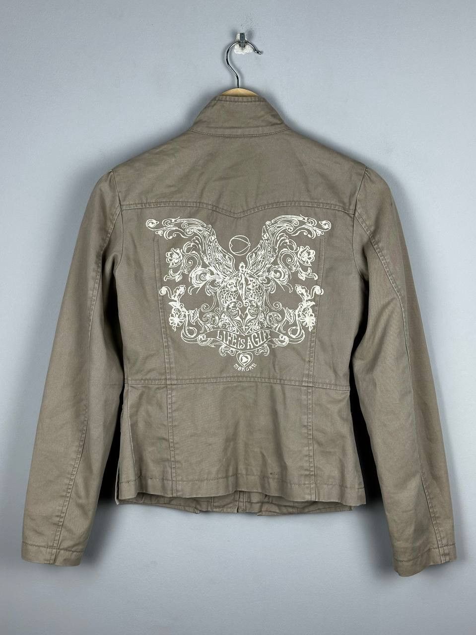 Morgan De Toi Morgan de Toi Vintage brown Cropped Biker Jacket Size S / US 4 / IT 40 - 9 Thumbnail