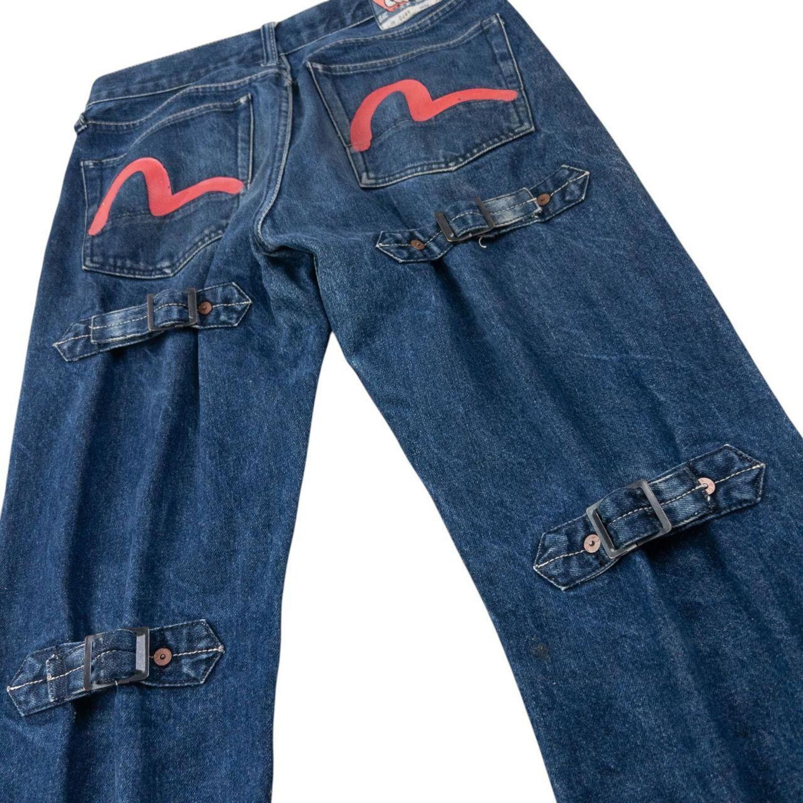 Evisu Vintage 2000s Evisu Double Gull Denim Jeans Size W30 Size US 30 / EU 46 - 8 Thumbnail