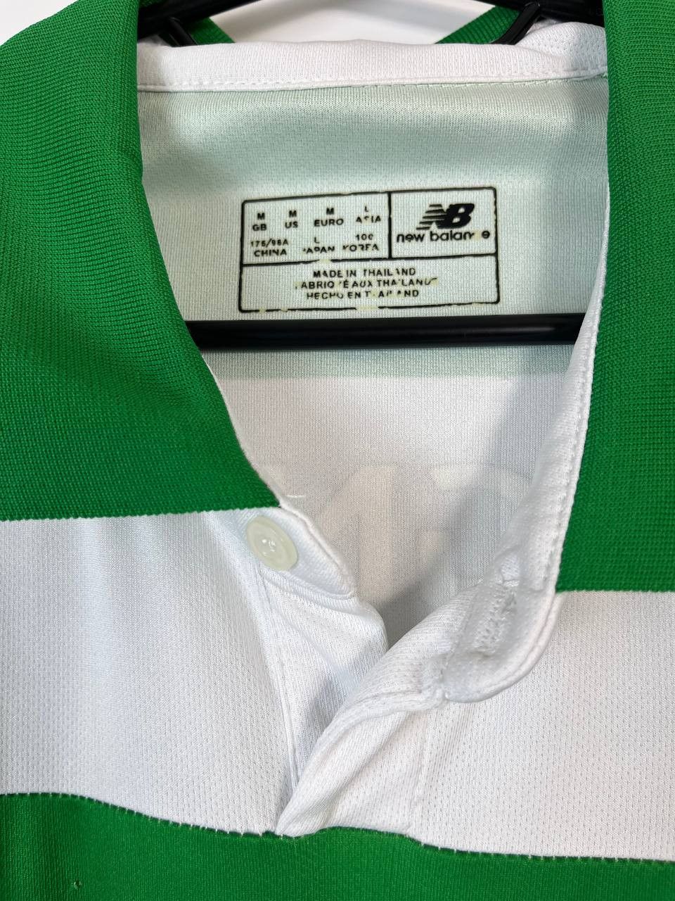 New Balance CELTIC 2016 2017 HOME FOOTBALL SHIRT SOCCER JERSEY Size US M / EU 48-50 / 2 - 3 Thumbnail