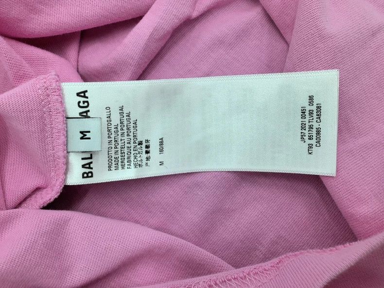 Balenciaga Balenciaga Pink 'Gay' short-sleeved shirt Size US M / EU 48-50 / 2 - 4 Thumbnail