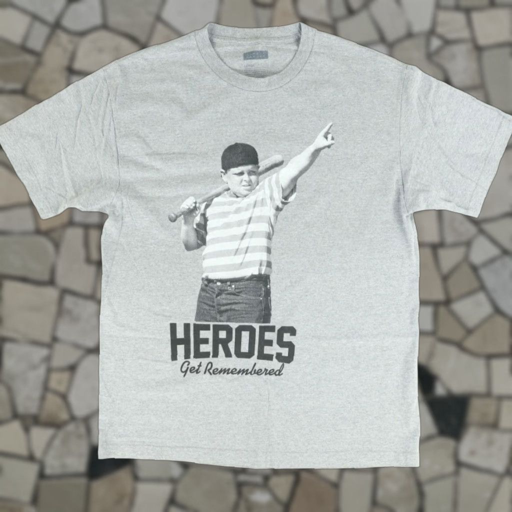 Almost Famous Almost Famous The Sandlot Legends Never Die Solid T-Shirt Gray Men's L Size US L / EU 52-54 / 3 - 1 Thumbnail