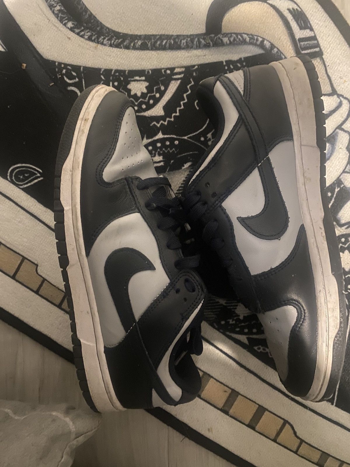 Nike Nike dunks low georgetown Size US 7.5 / EU 40-41 - 3 Thumbnail