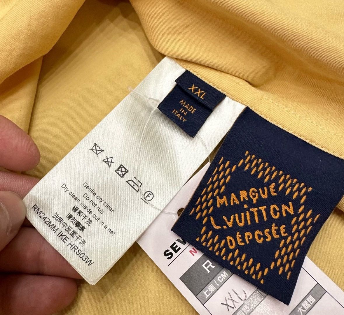 Louis Vuitton Louis Vuitton 24 co-branded short sleeve shirt 2503-Nextarr Size US XXL / EU 58 / 5 - 4 Thumbnail