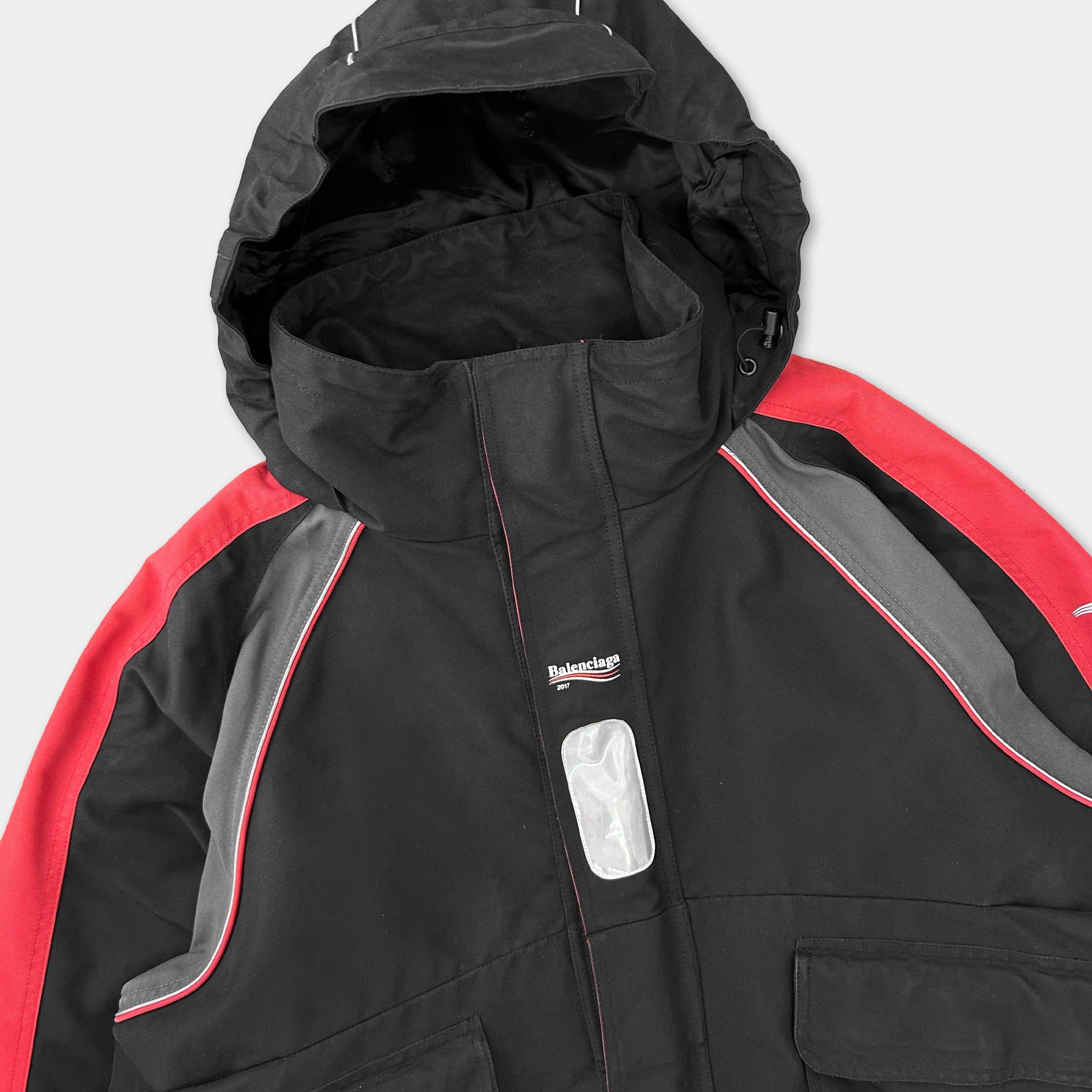 Balenciaga Balenciaga FW17 Swing Parka Size US XL / EU 56 / 4 - 2 Thumbnail