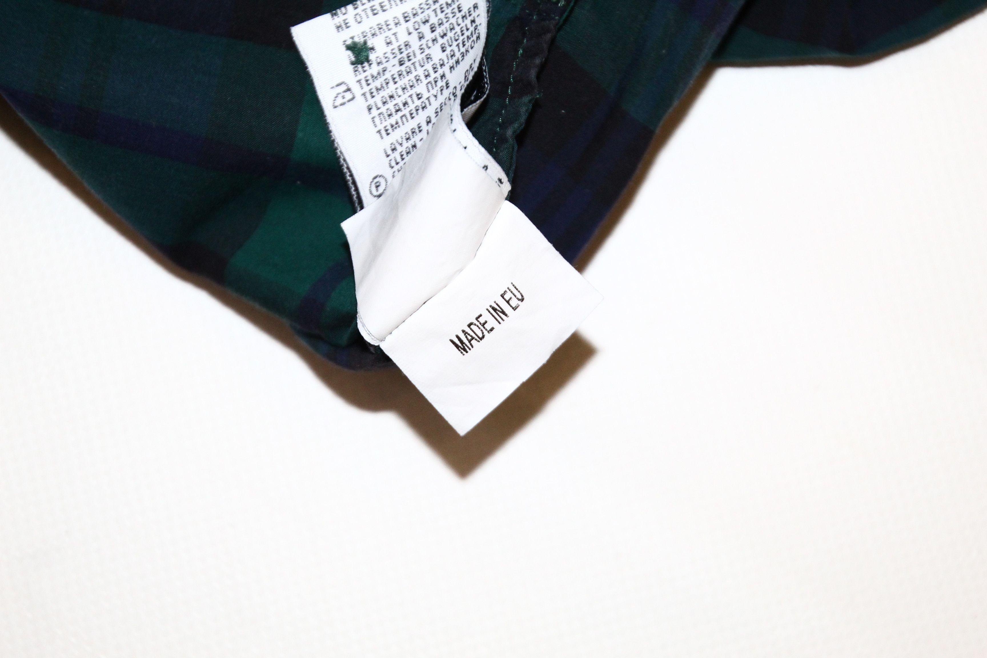 Other Le Sarte Pettegole Checkered Poplin Cotton Casual Shirt Size XL / US 12-14 / IT 48-50 - 10 Thumbnail