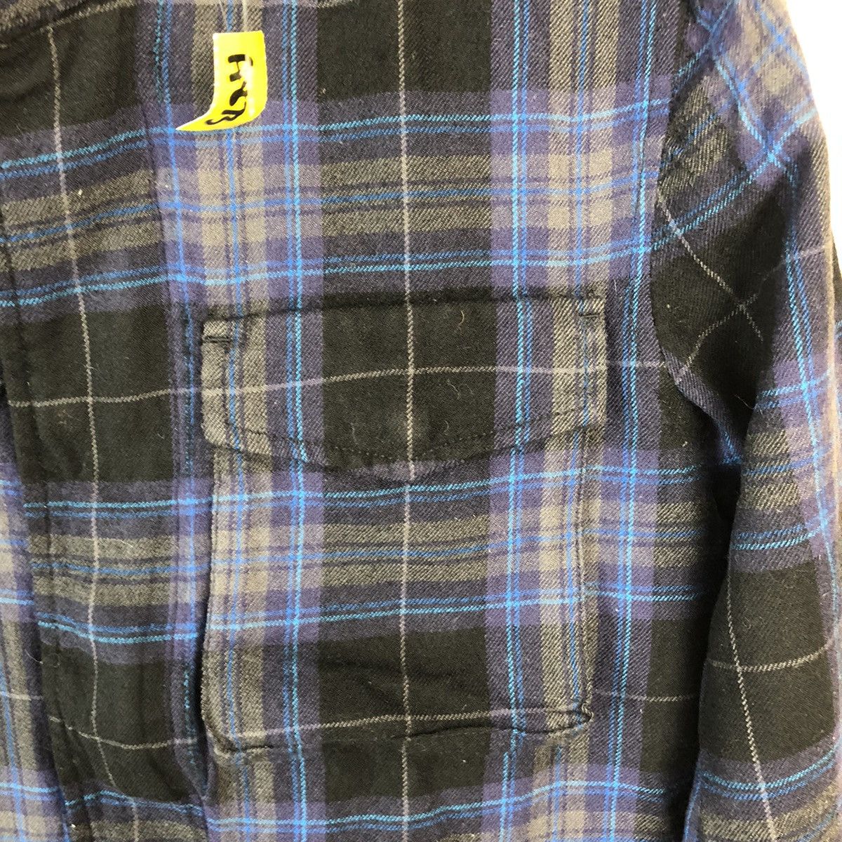 Japanese Brand Marc by Marc Jacobs checkered Blue Flannel jacket #A873 Size US S / EU 44-46 / 1 - 10 Thumbnail