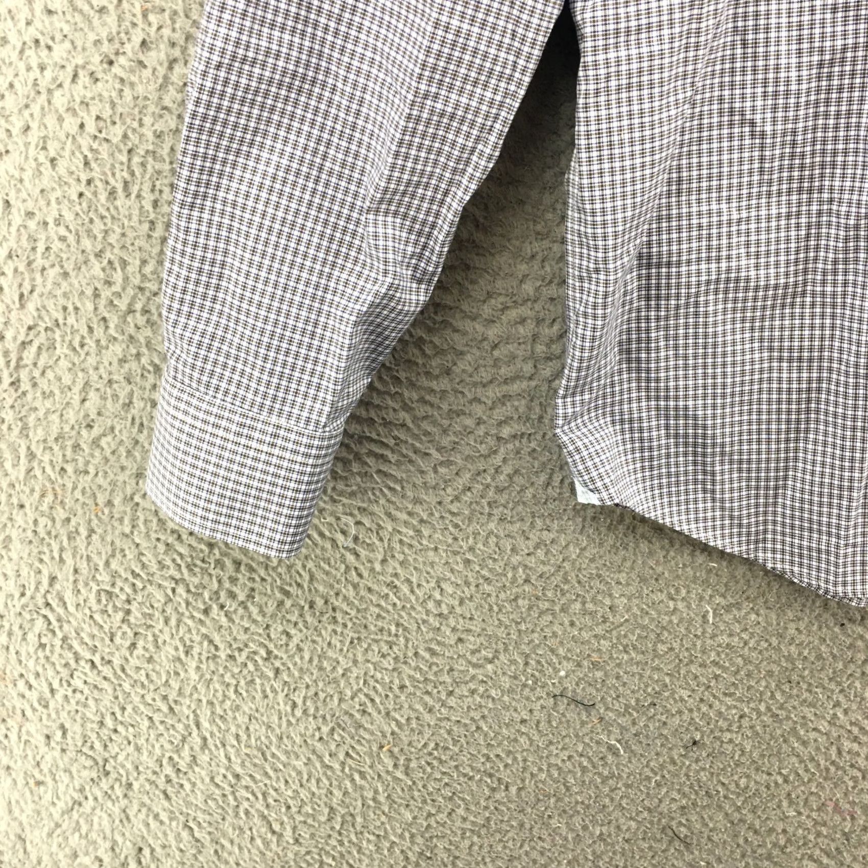 Banana Republic Banana Republic Dress Shirt Mens M Blue Slim Fit Button Up Collared Long Sleeve Shirt Size 40R - 5 Thumbnail