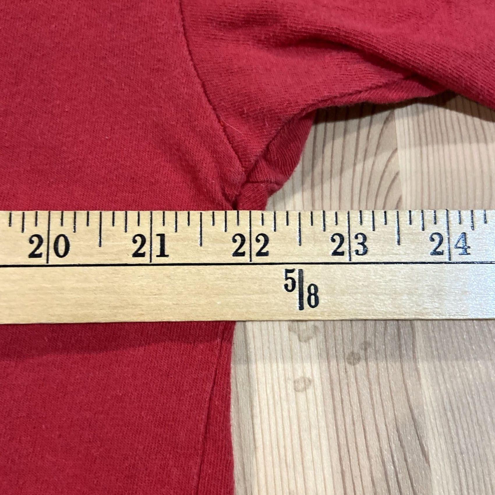 Vintage VINTAGE The Seventh Letter Men's T-Shirt Red Graphic Print Cotton Crew Neck Short Sleeve L Size US L / EU 52-54 / 3 - 5 Thumbnail