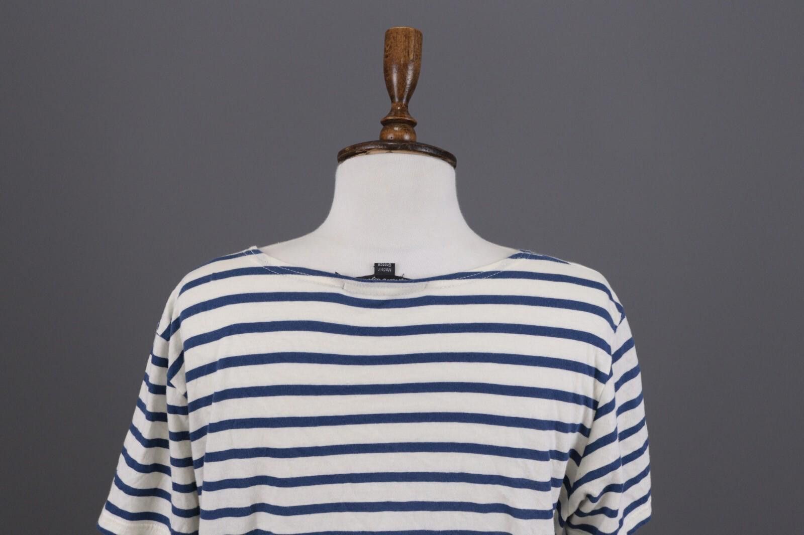 Designer Gudrun Sjoden Multicolor Striped Relaxed Blouse Shirt Size L Size L / US 10 / IT 46 - 10 Thumbnail