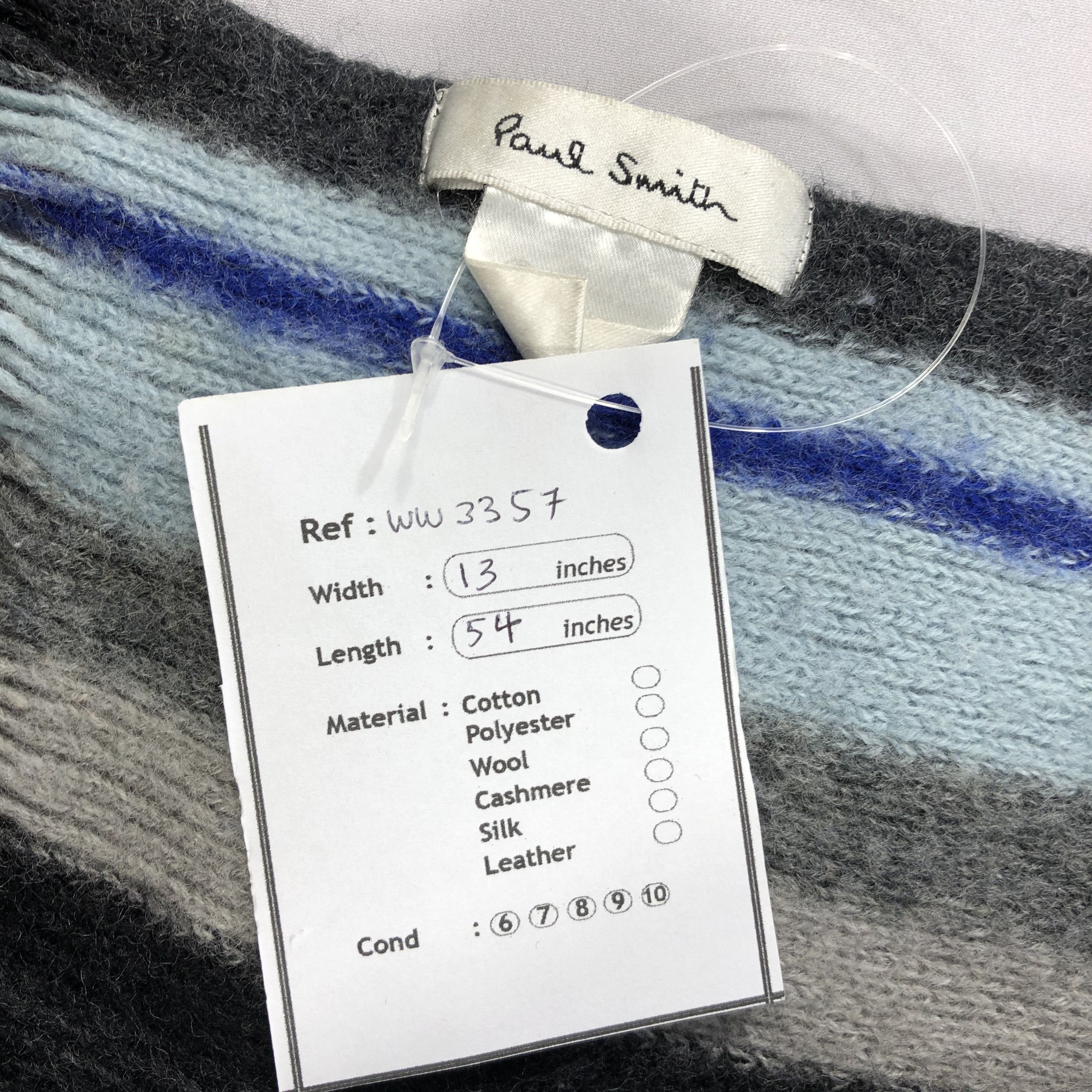 Paul Smith Vintage Paul Smith Scarf - WW3357 Size ONE SIZE - 5 Thumbnail