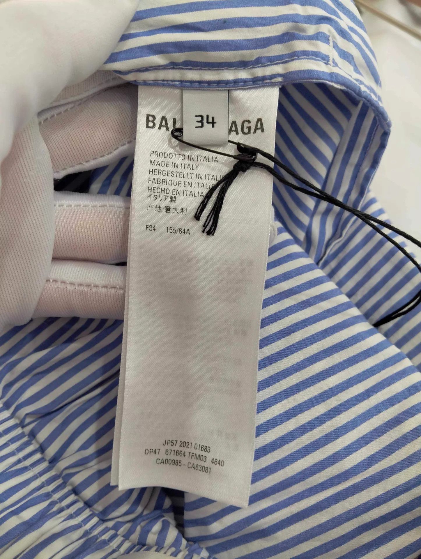 Balenciaga Balenciaga Colorblock Stripe Casual Shorts 34 Size 24" / US 00 / IT 34 - 4 Thumbnail