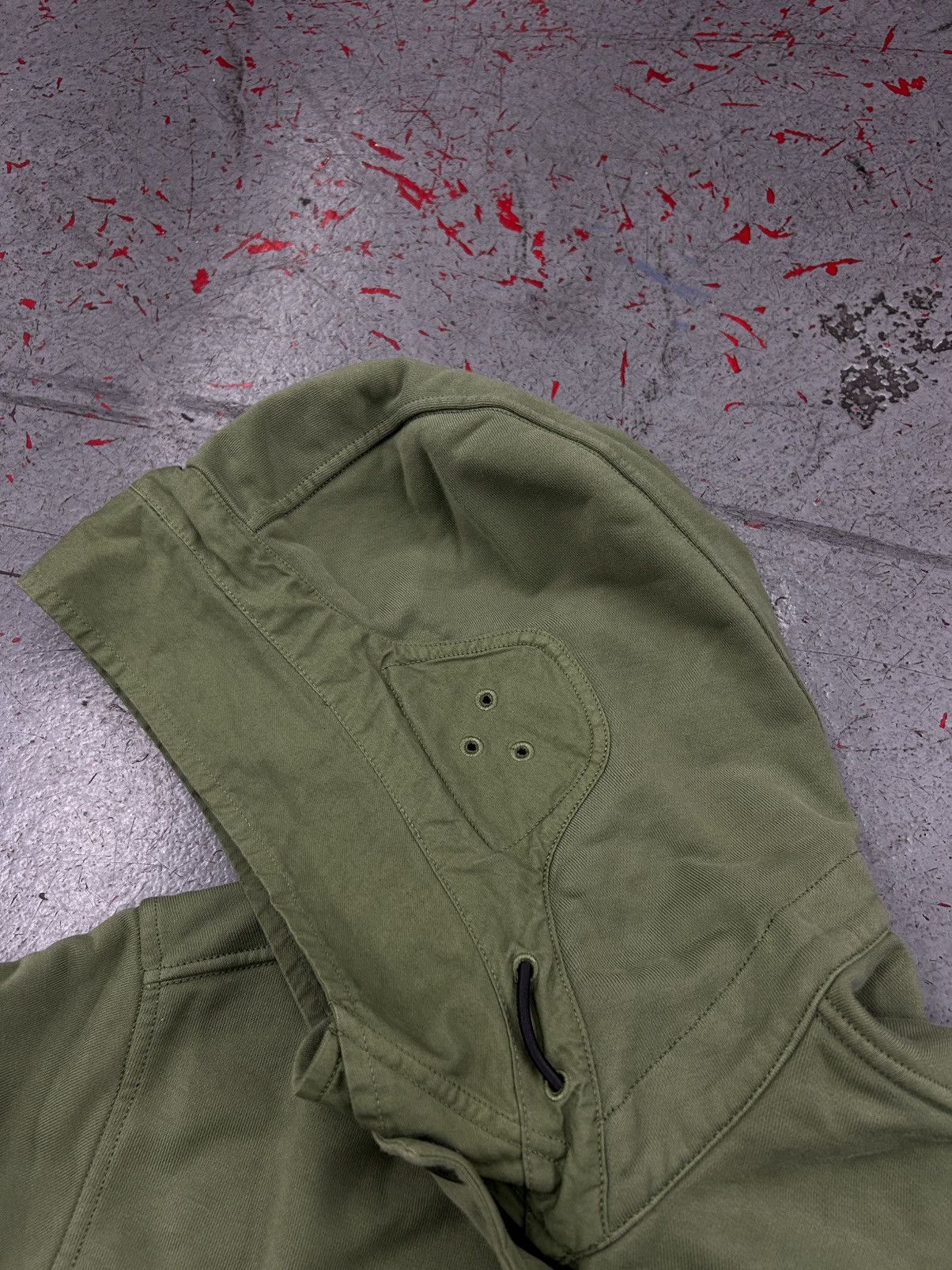 Stone Island Stone Island Forest Green Half-Zip Hoodie size Medium Size US S / EU 44-46 / 1 - 7 Thumbnail
