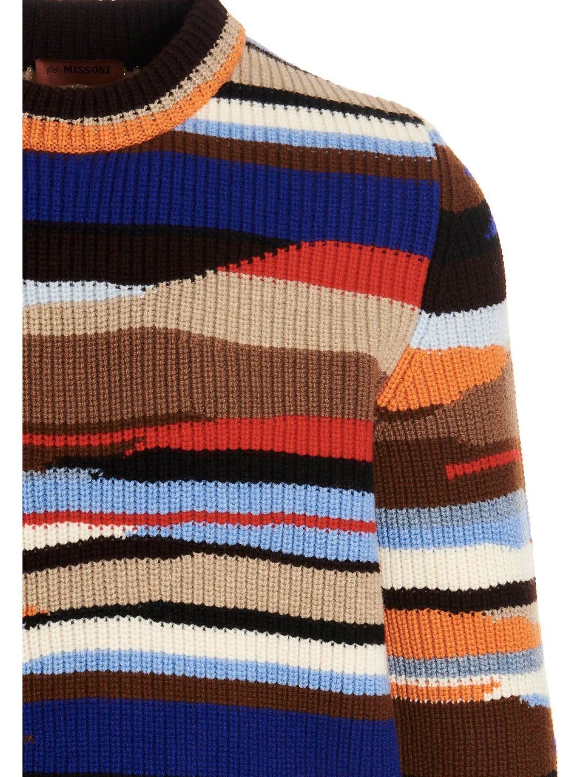 Missoni o1y0225 Crewneck Sweater in Multicolor Size US M / EU 48-50 / 2 - 3 Thumbnail