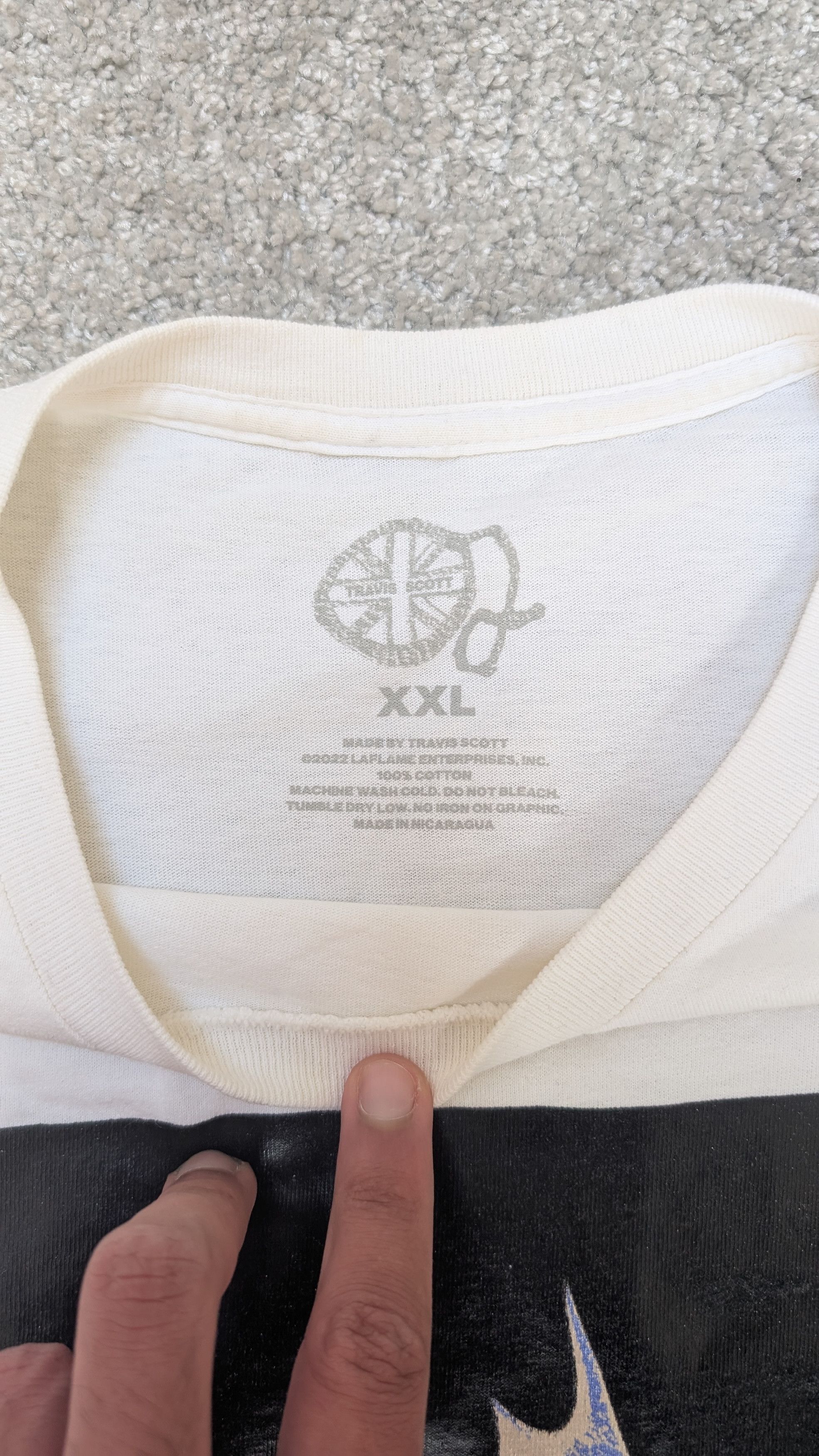 Travis Scott Travis Scott O2 arena astroworld merch Size US XXL / EU 58 / 5 - 3 Thumbnail
