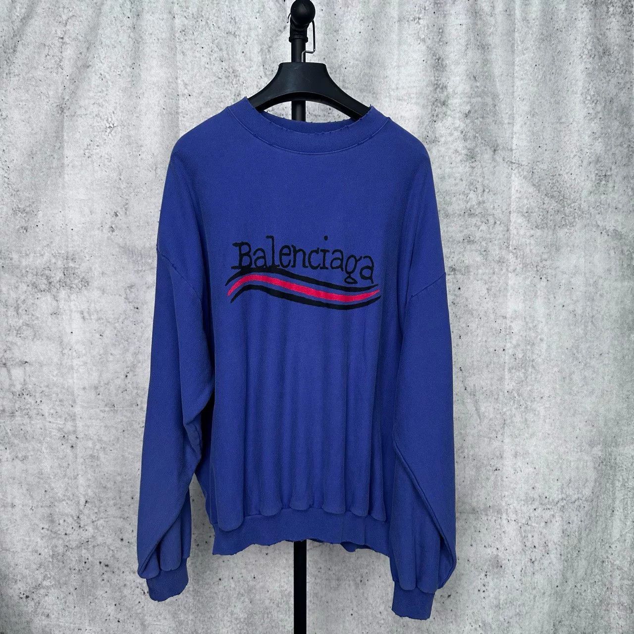 Balenciaga Balenciaga New Coke Distressed Hoodie Size US M / EU 48-50 / 2 - 1 Thumbnail