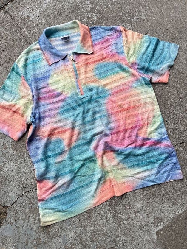 Other Rainbow tie-dye crazy graphic tee Size US M / EU 48-50 / 2 - 1 Thumbnail