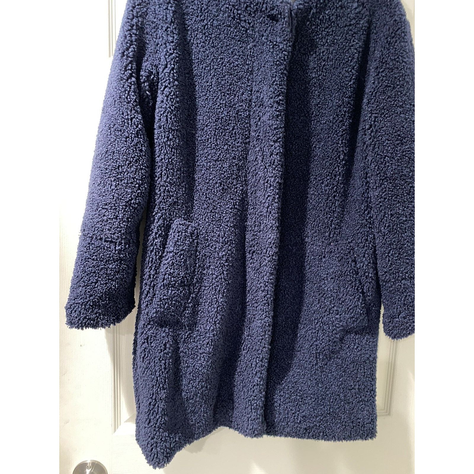 Gap Gap Sherpa Teddy Coat Jacket Full Zip Long Sz XS A001518 Size XS / US 0-2 / IT 36-38 - 3 Thumbnail
