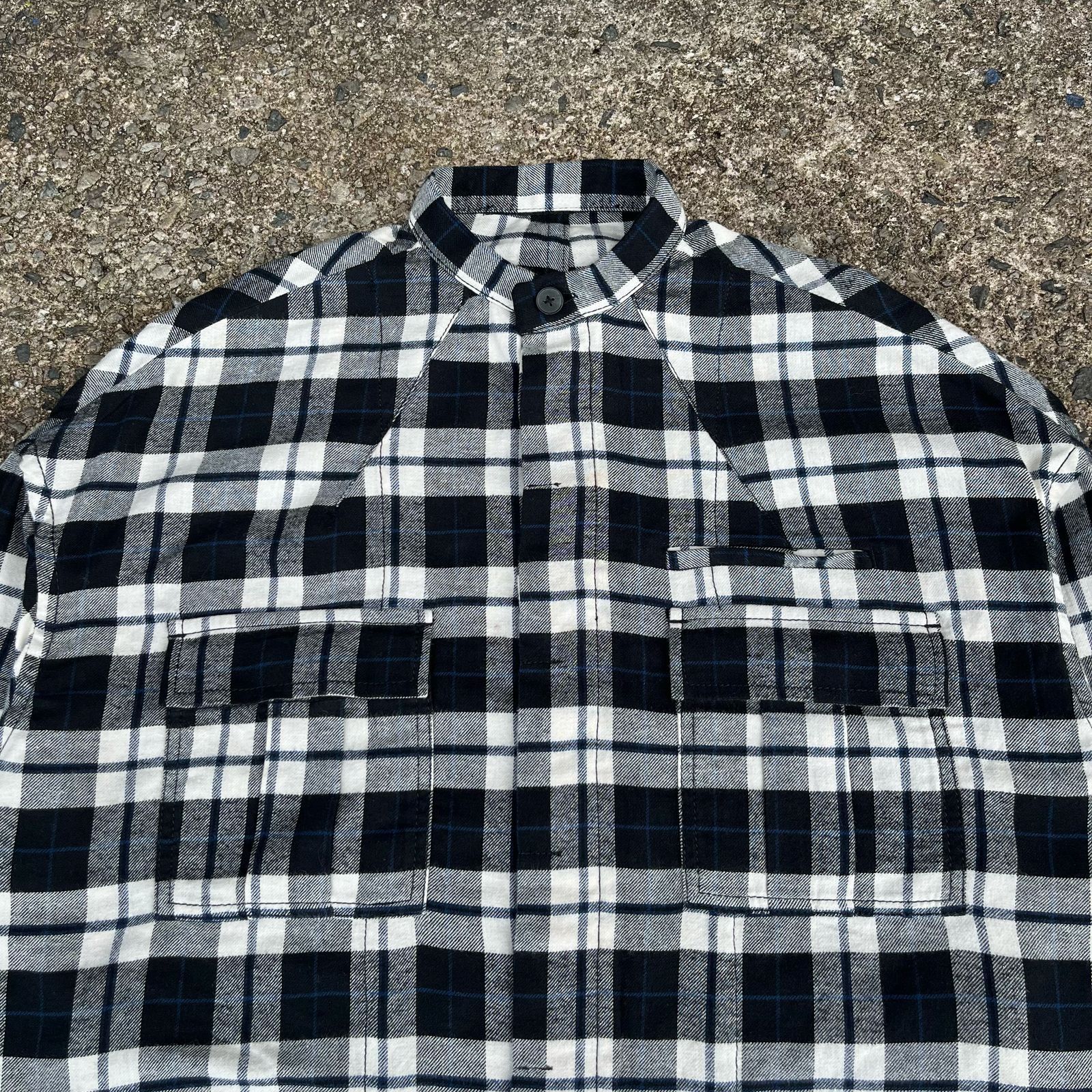 Haider Ackermann Haider Ackermann Plaid Flannel Shirt Jacket Size US L / EU 52-54 / 3 - 3 Thumbnail