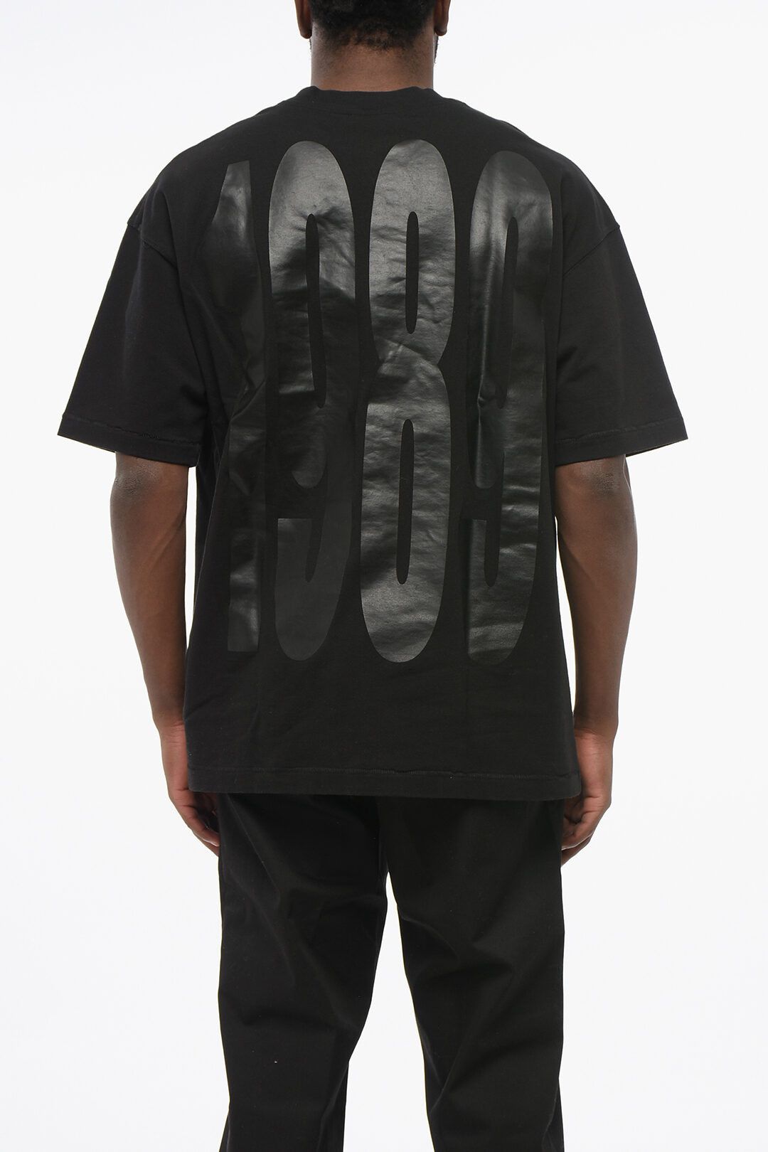 1989 STUDIO og1mm0725 Crewneck T-Shirt in Black Size US M / EU 48-50 / 2 - 2 Thumbnail