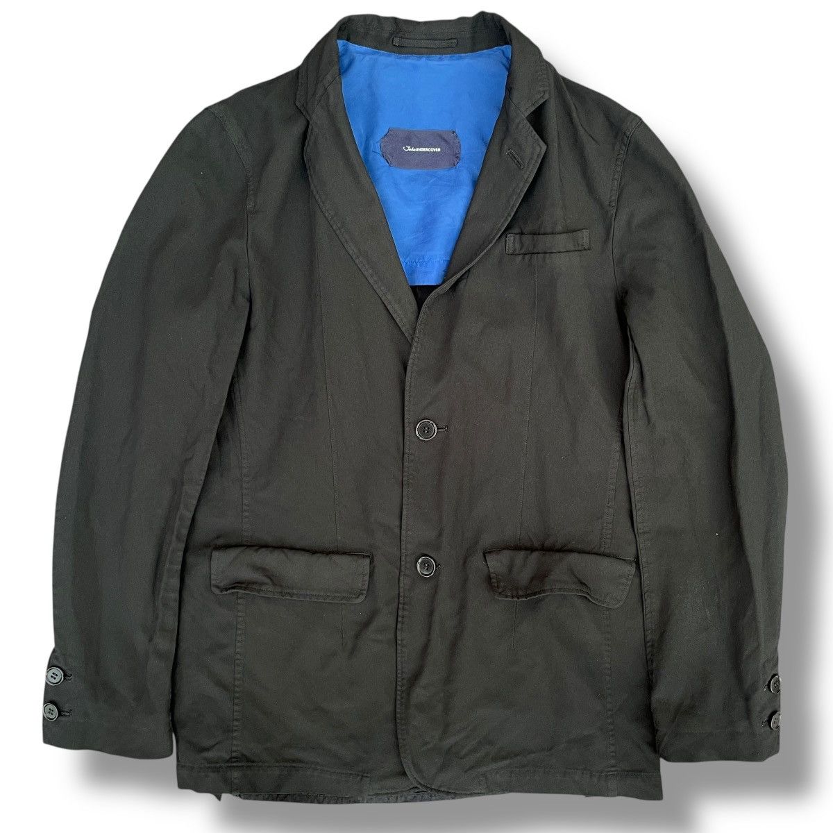 John Undercover John Undercover Back-switching Tailored Jacket Blazer Size 36R - 2 Thumbnail