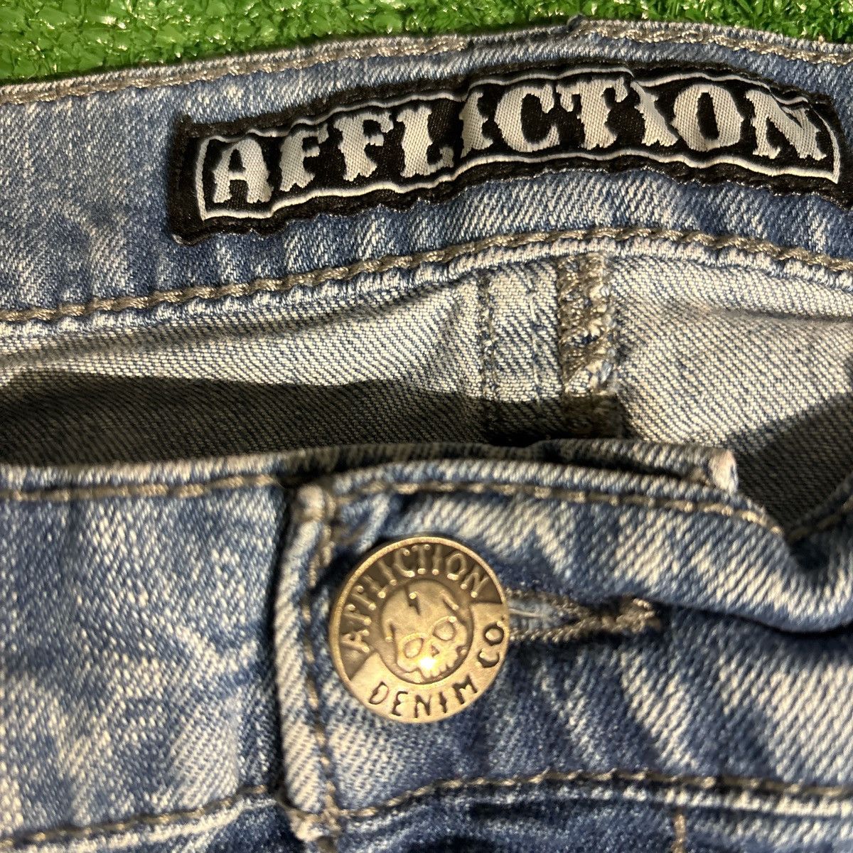 Affliction Y2K Affliction Blake Distressed Jeans Size 38 Size US 38 / EU 54 - 7 Thumbnail