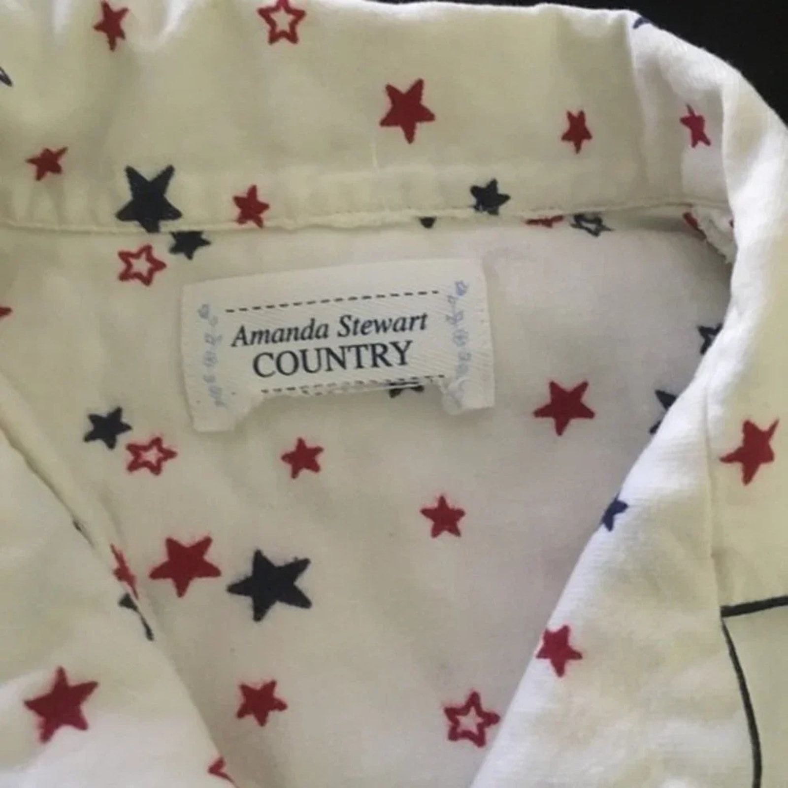 The Unbranded Brand Amanda Stewart pajama top, size tag is missing. Size M / US 6-8 / IT 42-44 - 3 Thumbnail