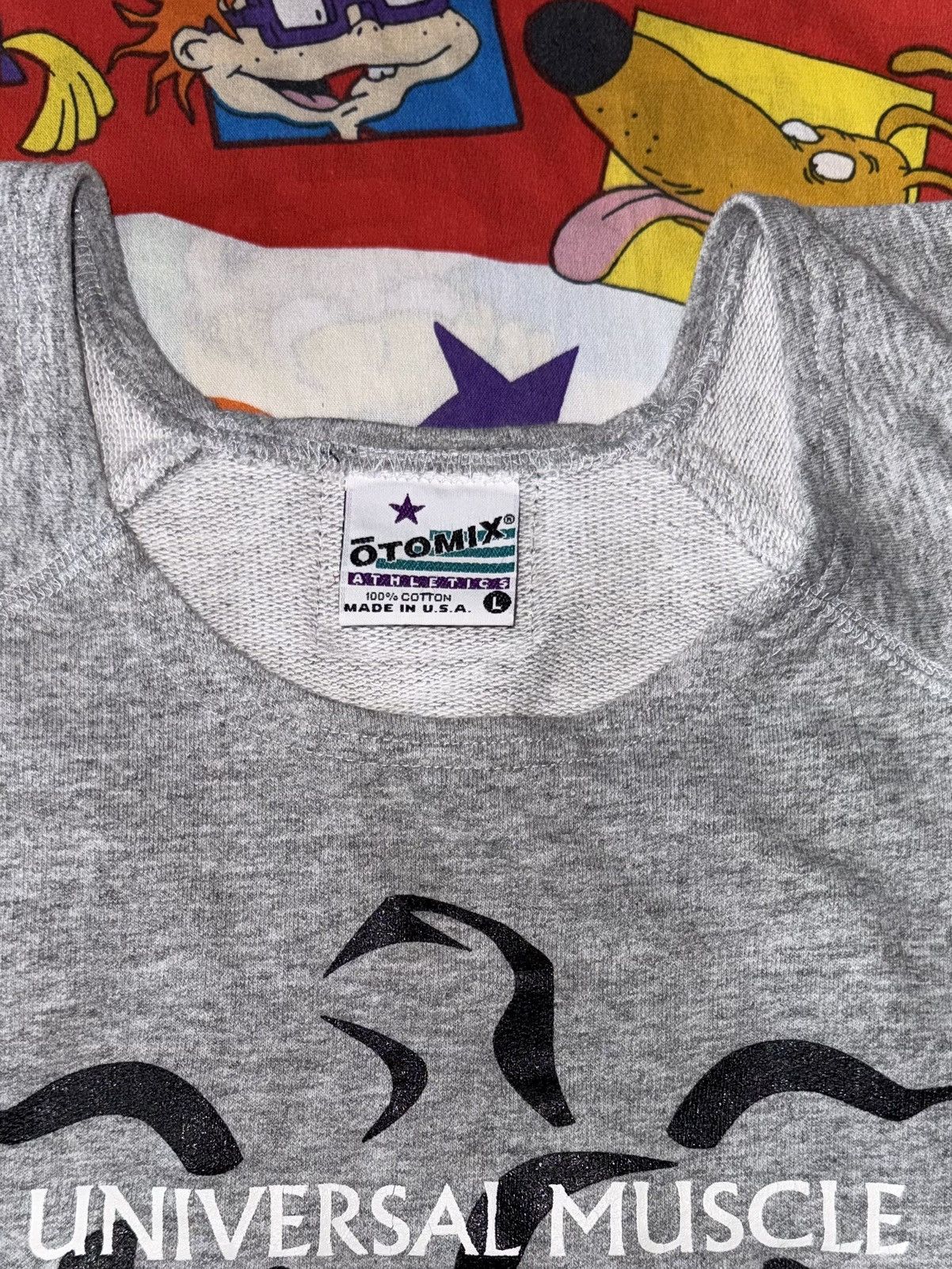 Other Vintage 80s Universal Muscle Sweatshirt Otomix Made In USA Size US L / EU 52-54 / 3 - 4 Thumbnail