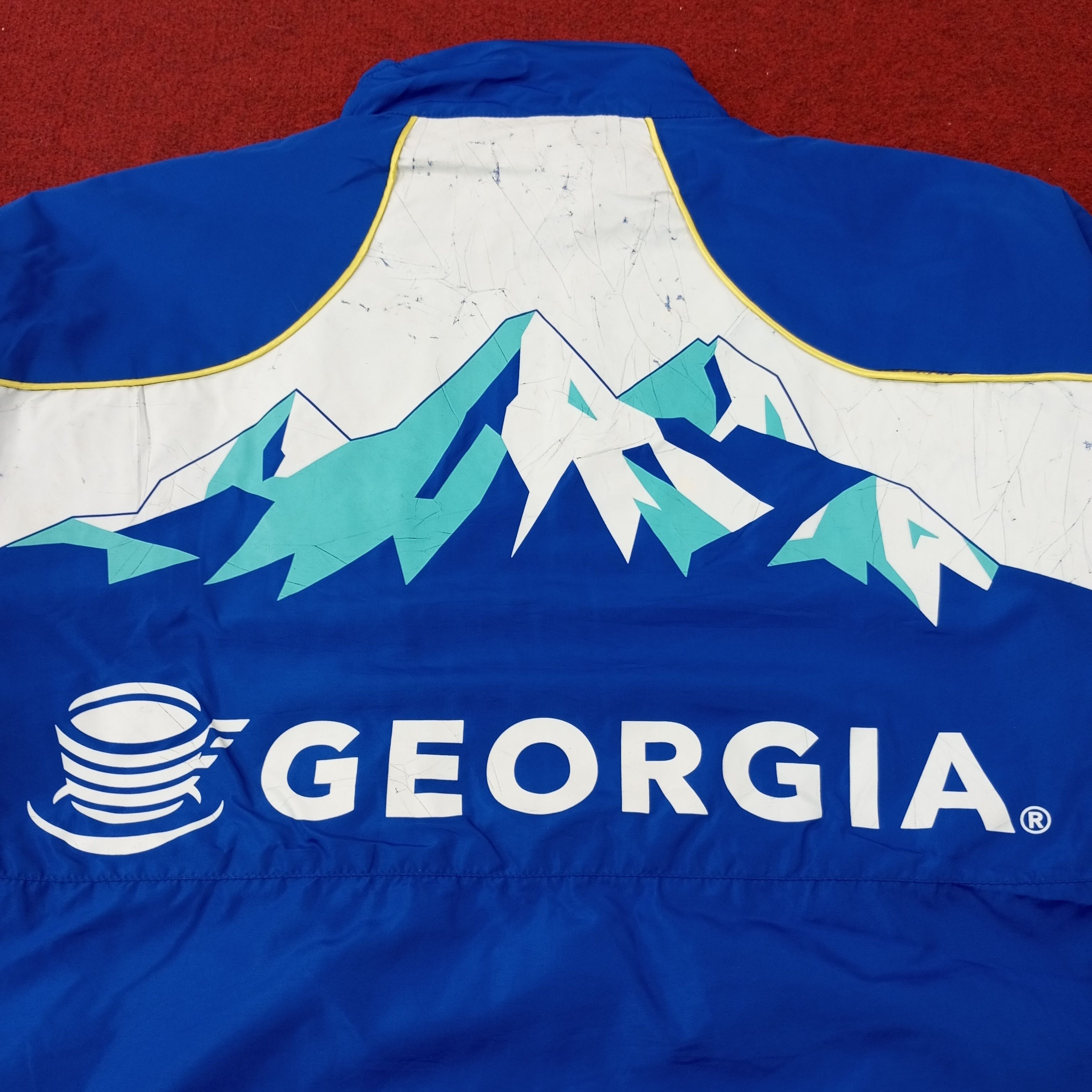 Vintage Georgia Promo Style Jacket c241n7 Size US XL / EU 56 / 4 - 2 Thumbnail