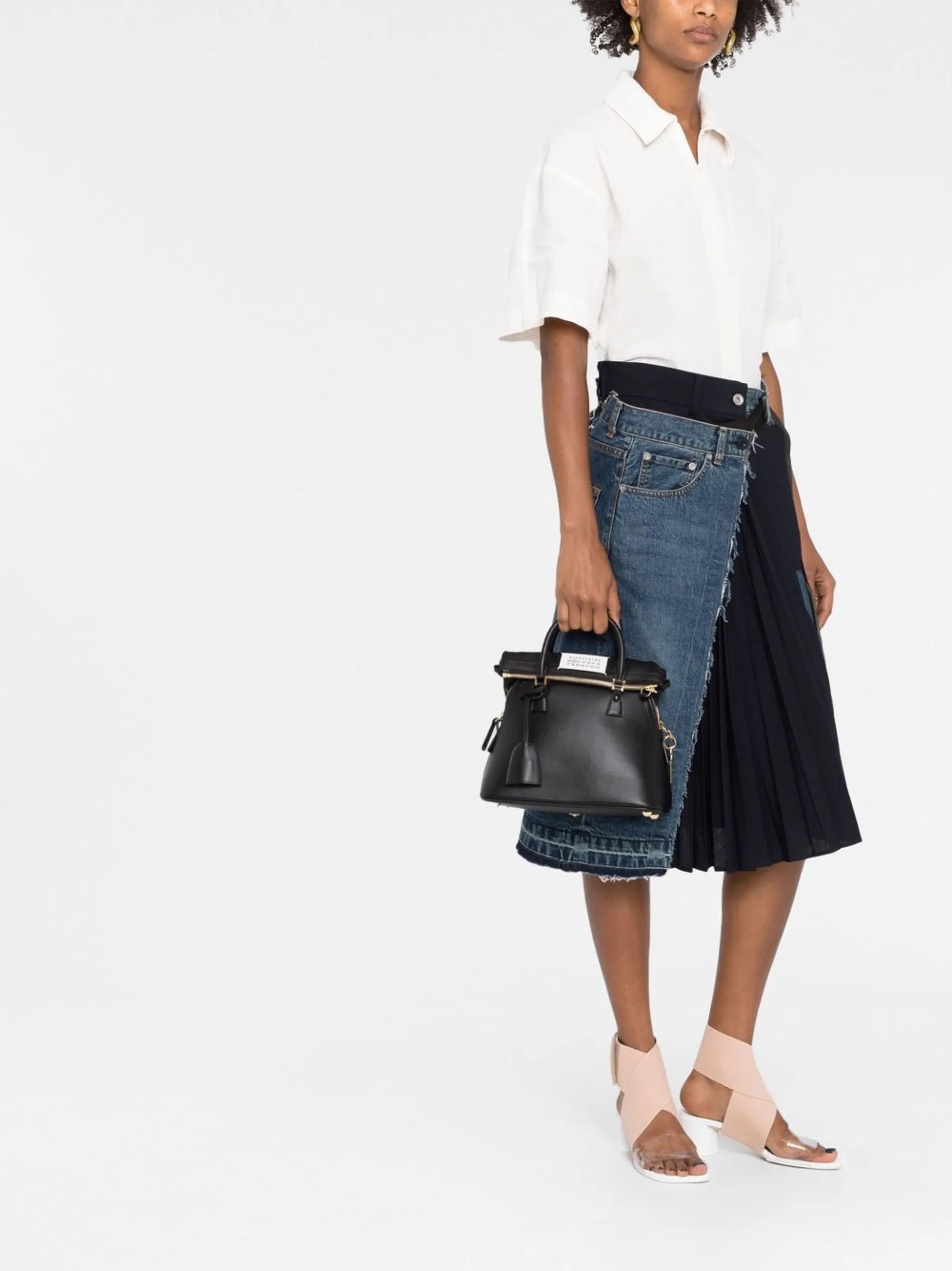 Maison Margiela oc11z0325 Size: OS / Mini Top-Handle Bag in Black Size ONE SIZE - 3 Thumbnail