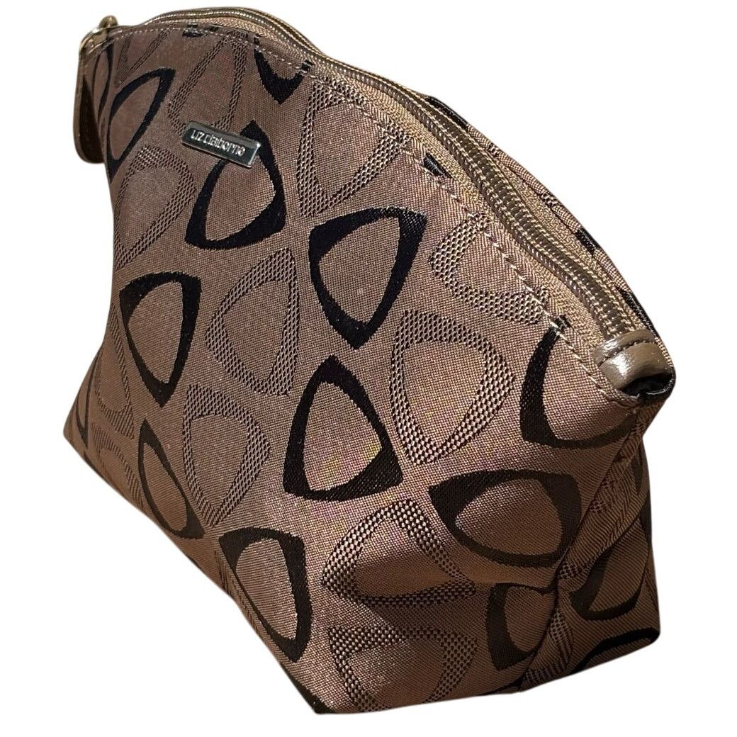 Liz Claiborne Brown Liz Claiborne Makeup Bag Size ONE SIZE - 2 Thumbnail