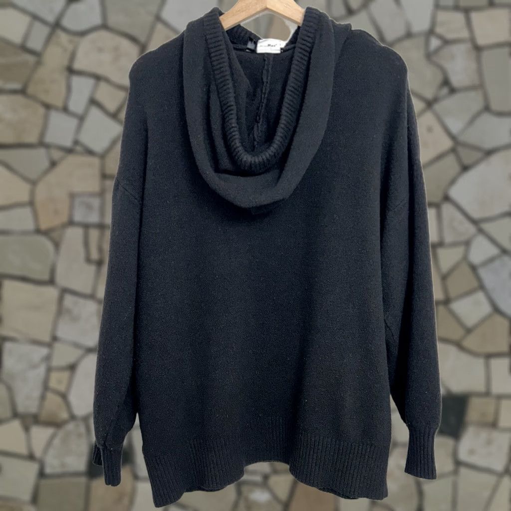 H&M H & M x NO FEAR Oversized Hoodie Knit Sweater Women’s Black XS Size XS / US 0-2 / IT 36-38 - 1 Thumbnail