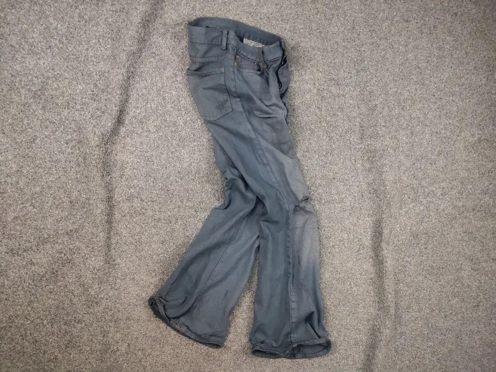 If Six Was Nine Vintage Y2K Japanese GOA LGB If Six Was Nine Flared Jeans Size 29" - 1 Thumbnail